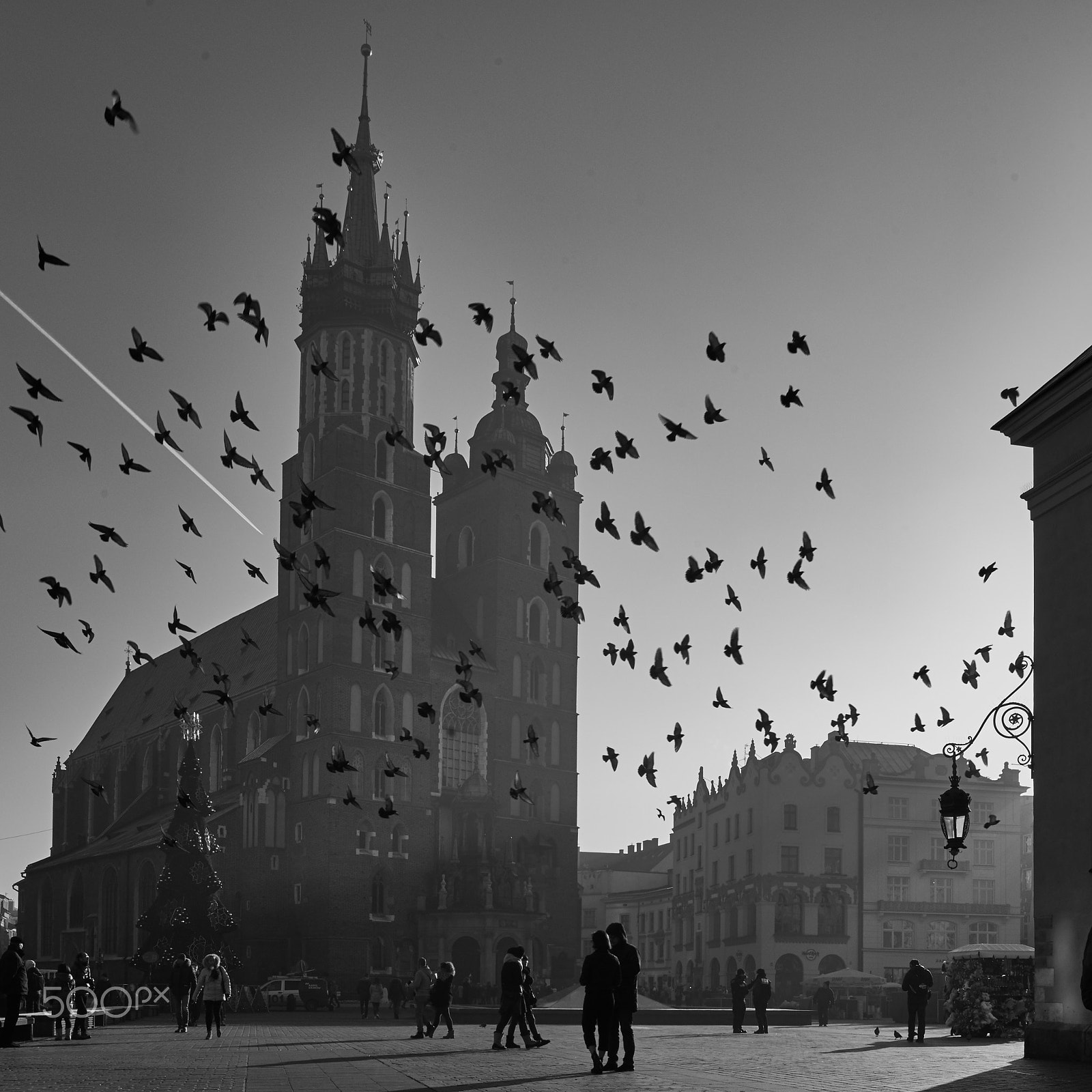 Nikon PC-E Nikkor 24mm F3.5D ED Tilt-Shift sample photo. Krakow wawel and old town photography