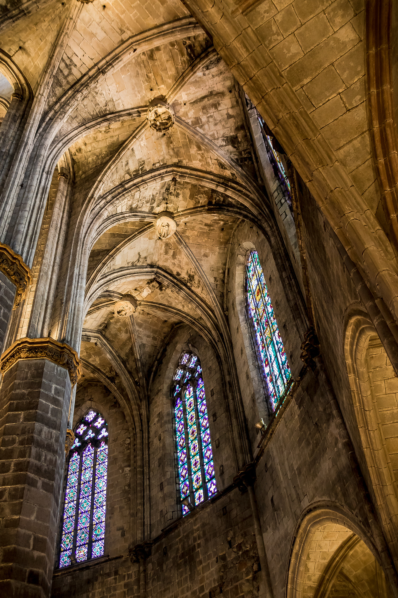 Canon EF 75-300mm F4.0-5.6 IS USM sample photo. Santa maria del mar (barcelona) photography