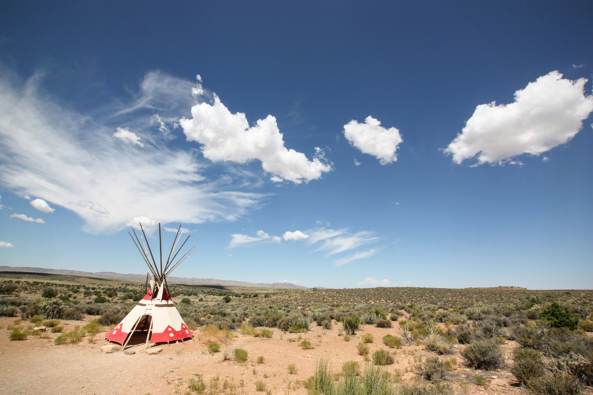 Sigma 10-20mm F3.5 EX DC HSM sample photo. Hualapai tipi photography