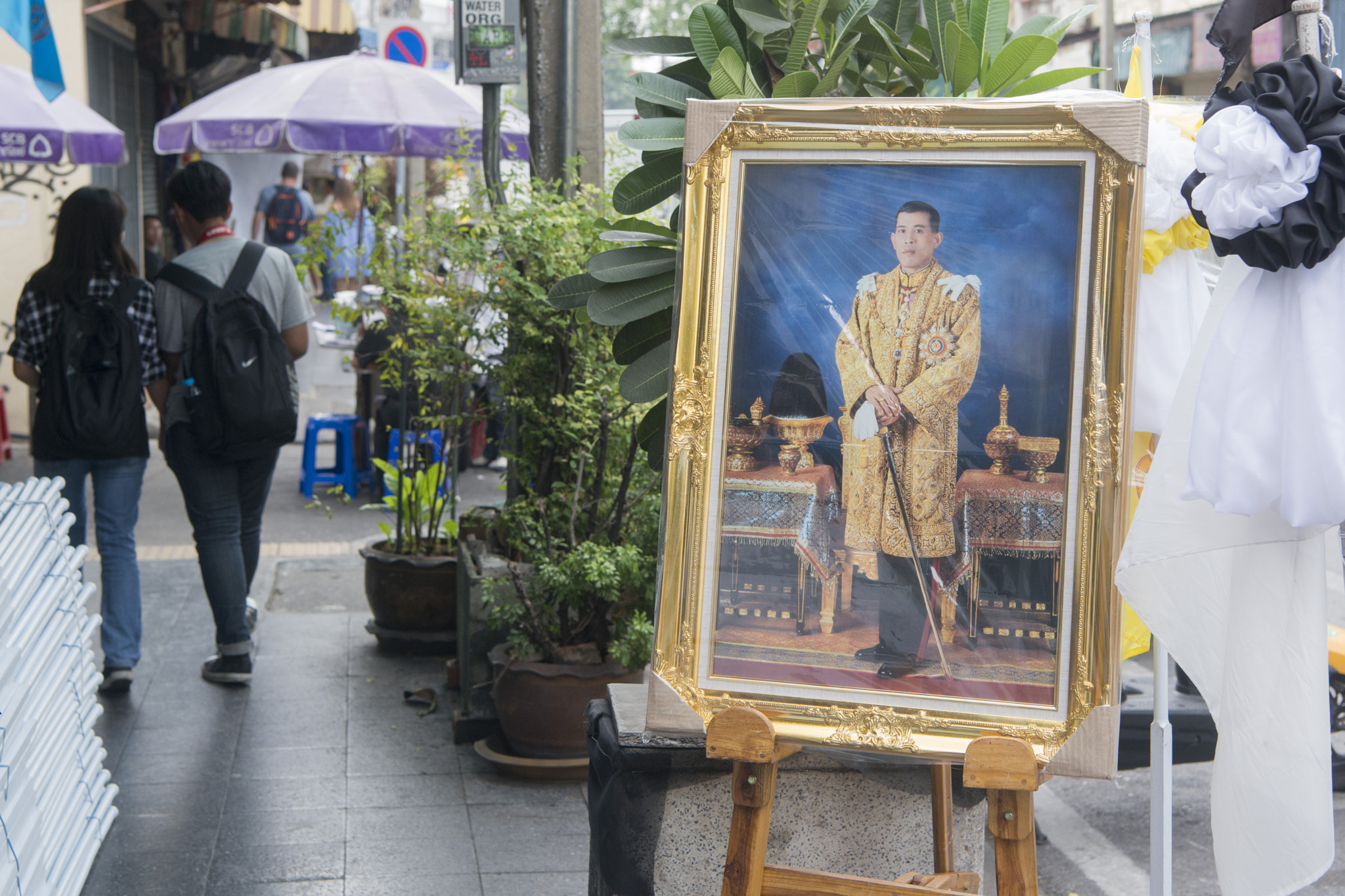 Nikon D800 + Nikon AF-S Nikkor 24-70mm F2.8E ED VR sample photo. Thailand bangkok king vajiralongkorn photography