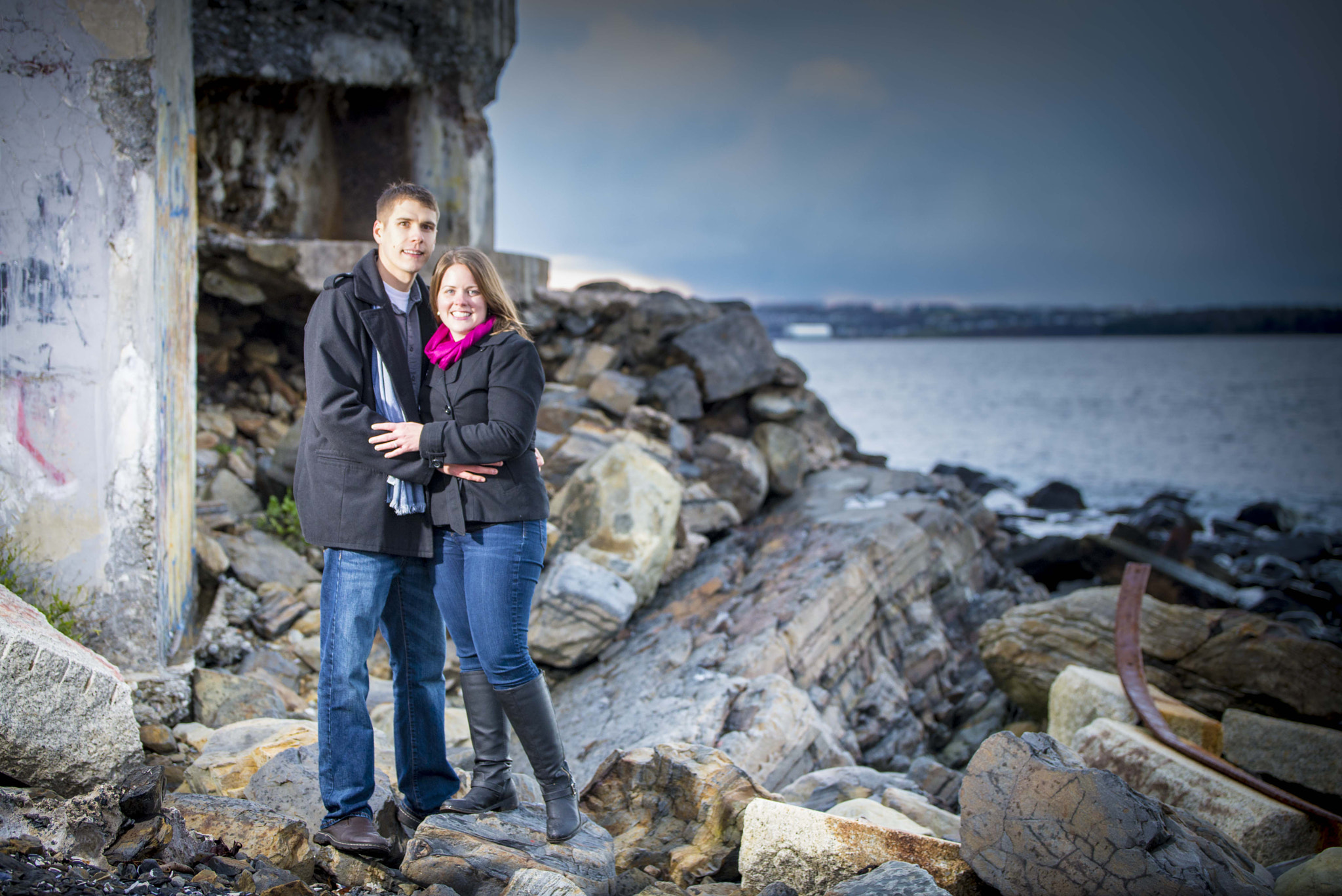 Nikon D600 sample photo. Christine and andres engagement photography