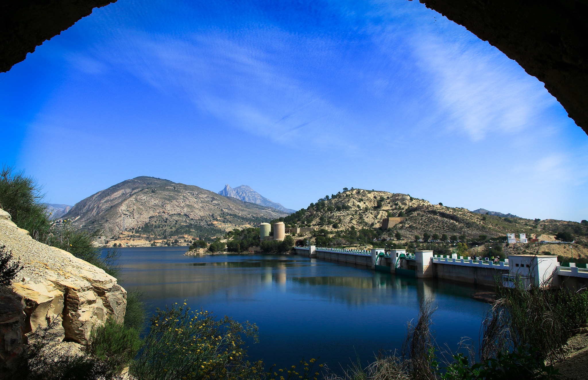 Canon EOS 1200D (EOS Rebel T5 / EOS Kiss X70 / EOS Hi) sample photo. Reservoir amadorio,villajoyosa,spain photography