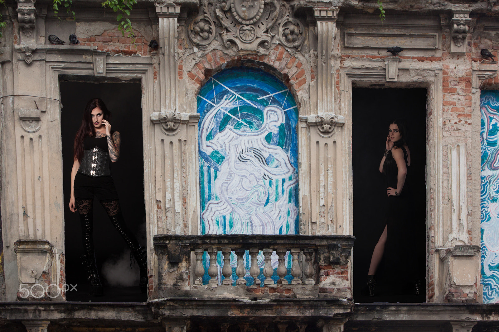 Canon EOS 50D + Canon EF 24-105mm F4L IS USM sample photo. Facade art. photography