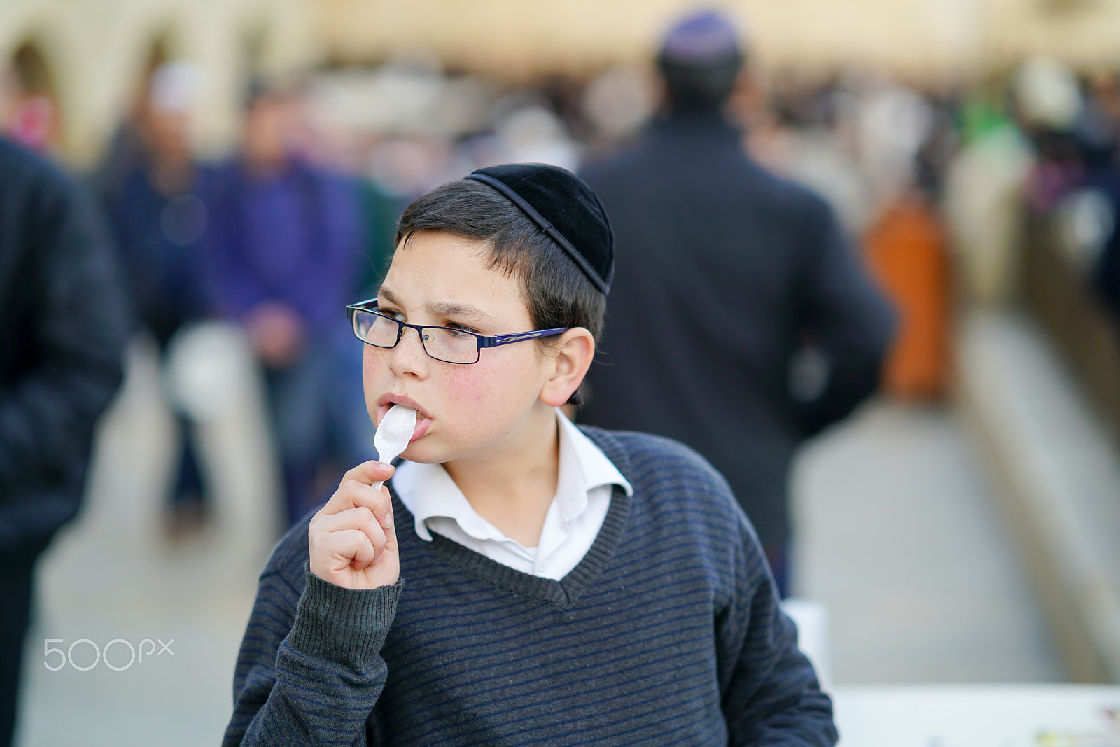 Sony FE 85mm F1.4 GM sample photo. Jewboy in jerusalem, israel photography