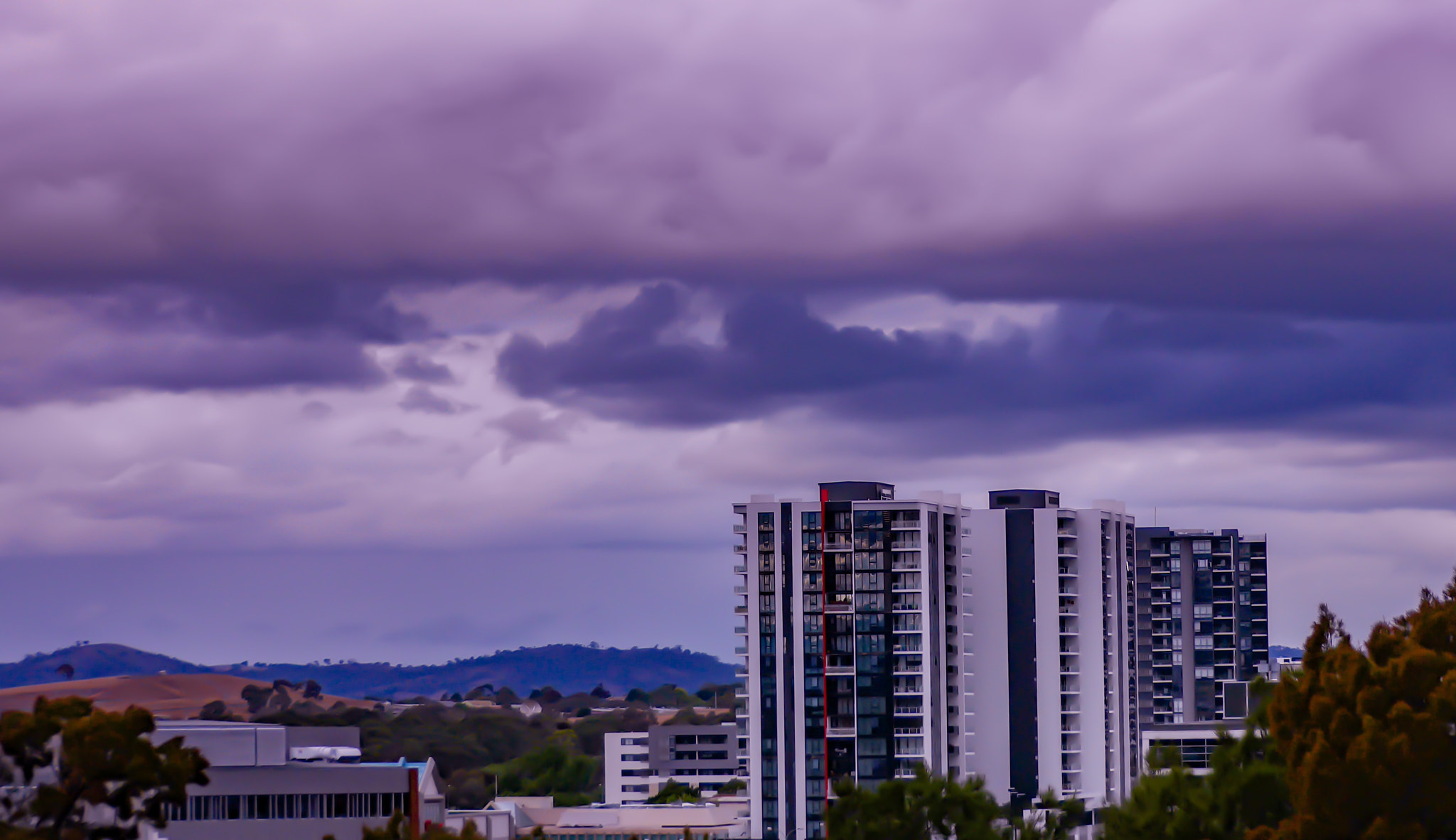 Panasonic DMC-GM1S sample photo. Sky threatening to fall - great australian autumn skies - canberra australia photography