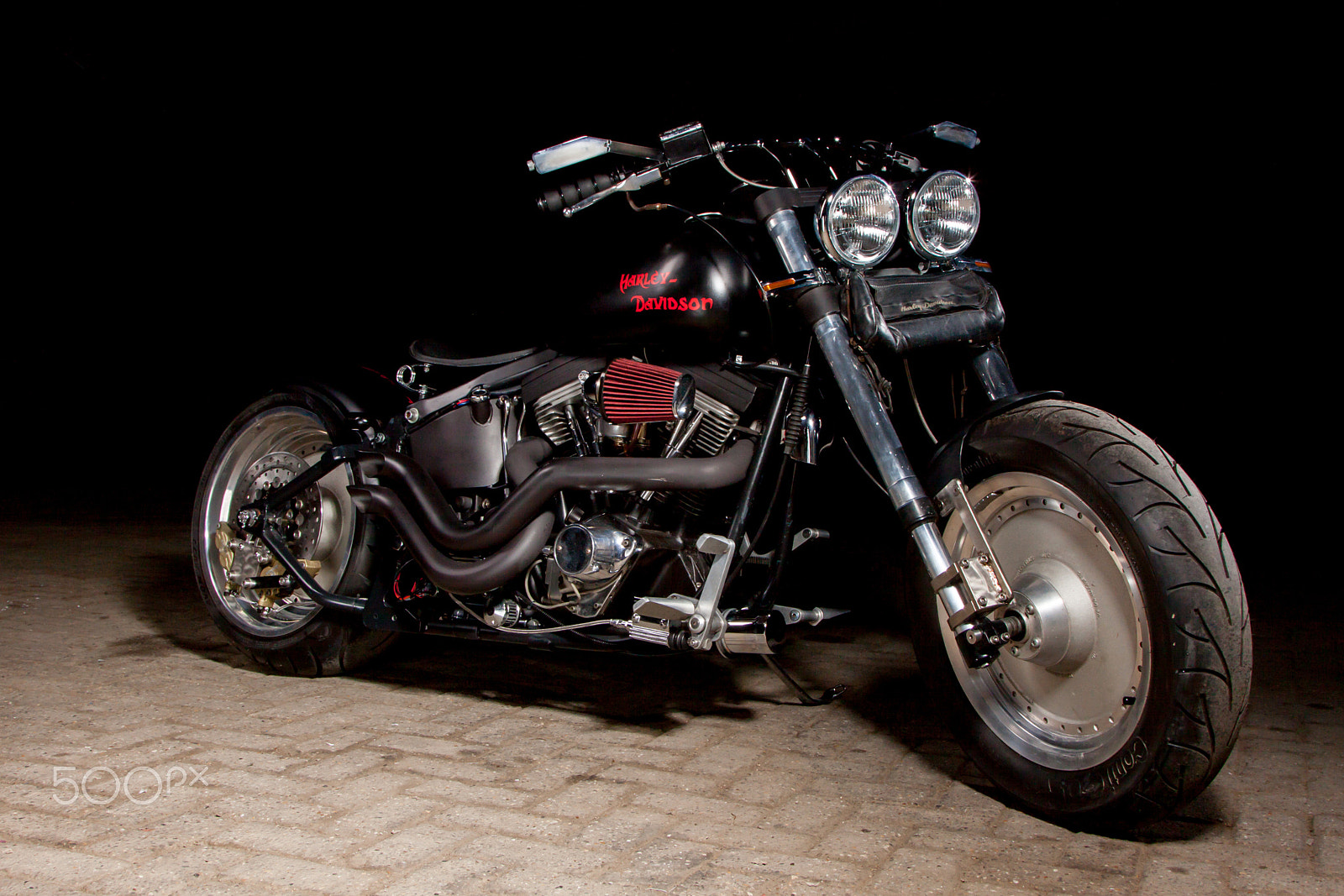 Canon EOS 50D + Canon EF 24-105mm F4L IS USM sample photo. Harley davidson custom build . photography