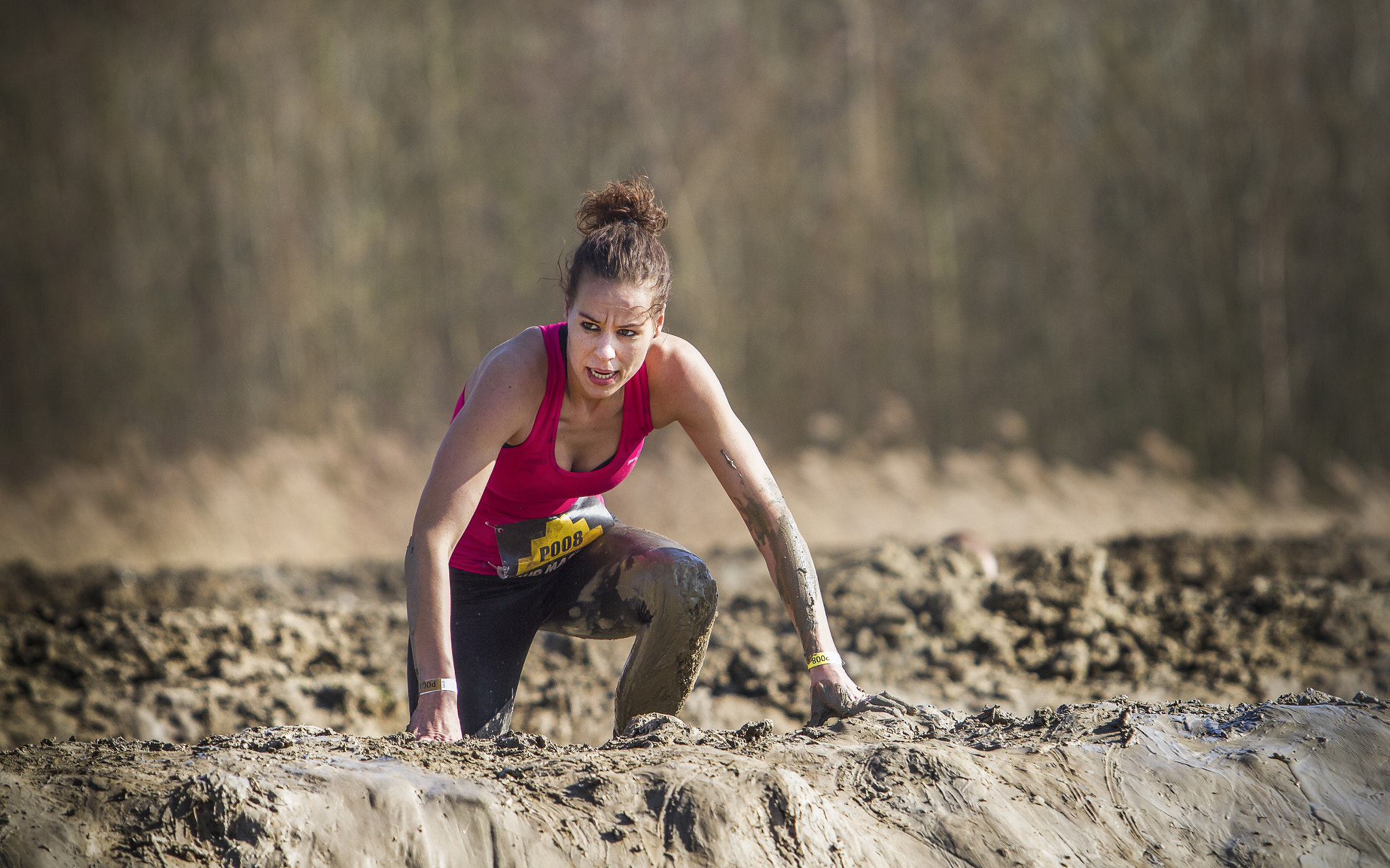 Canon EOS 7D sample photo. Running in the mud... photography