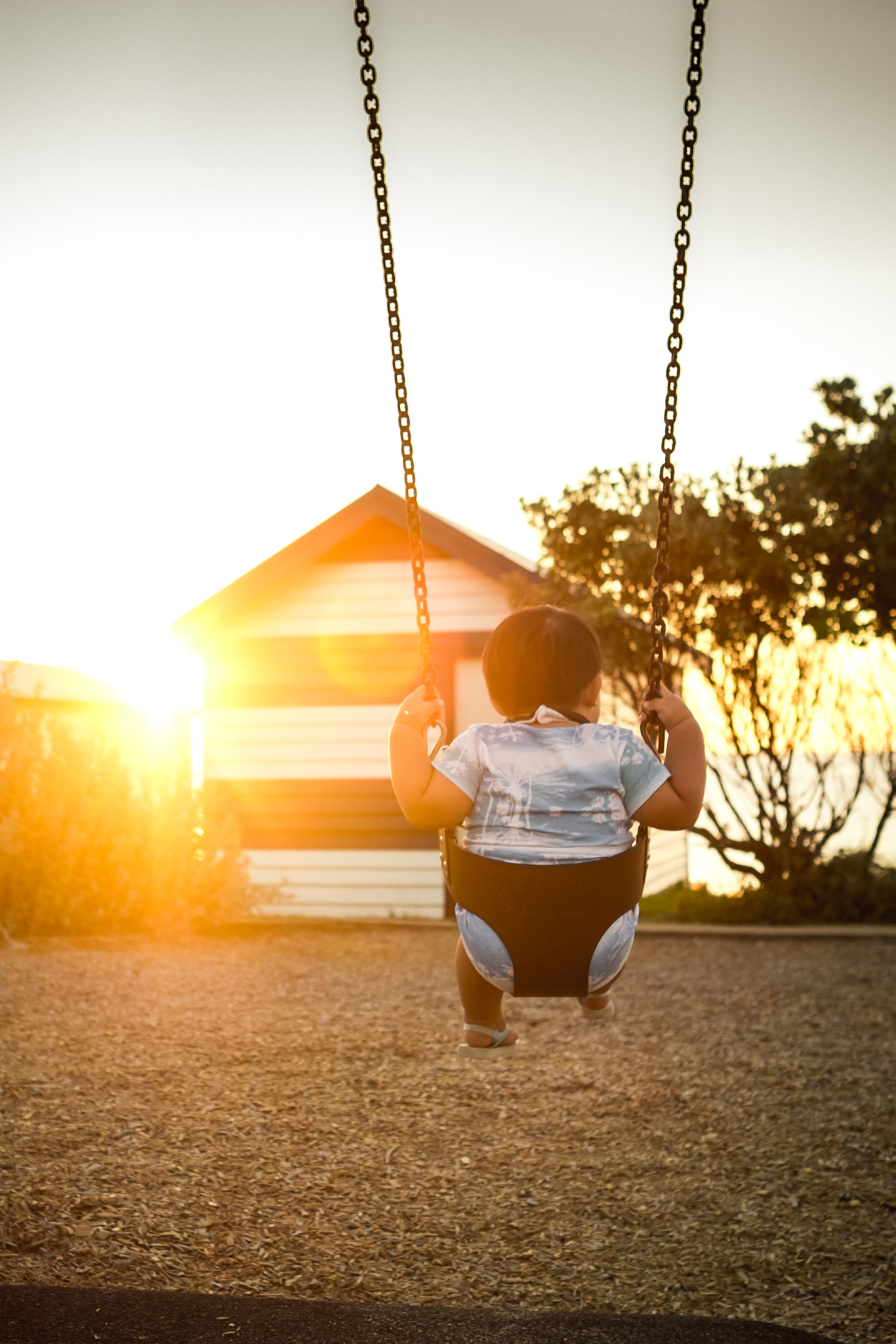 Fujifilm X-T1 sample photo. Last swing for summer photography