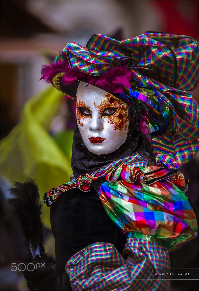 Minolta AF 80-200mm F2.8 HS-APO G sample photo. Editorial, 4 march 2017: rosheim, france: venetian carnival mask photography