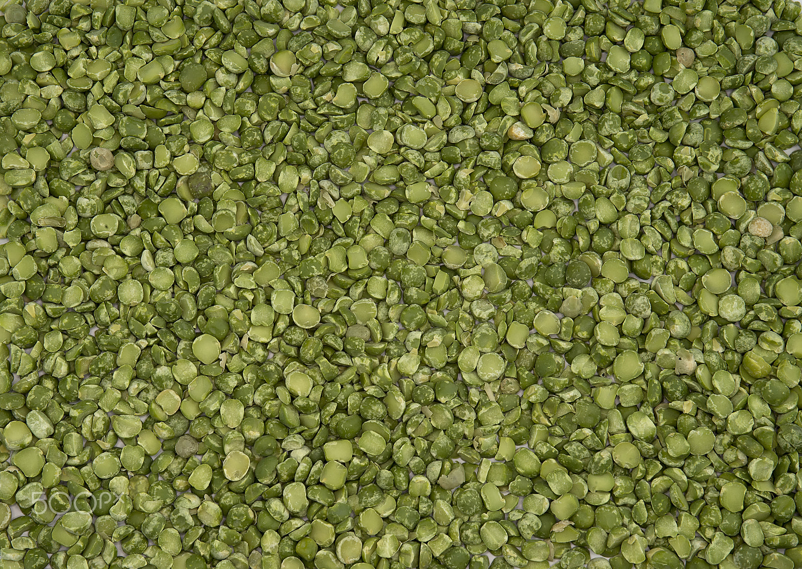 Nikon D610 sample photo. Dry split green peas texture photography