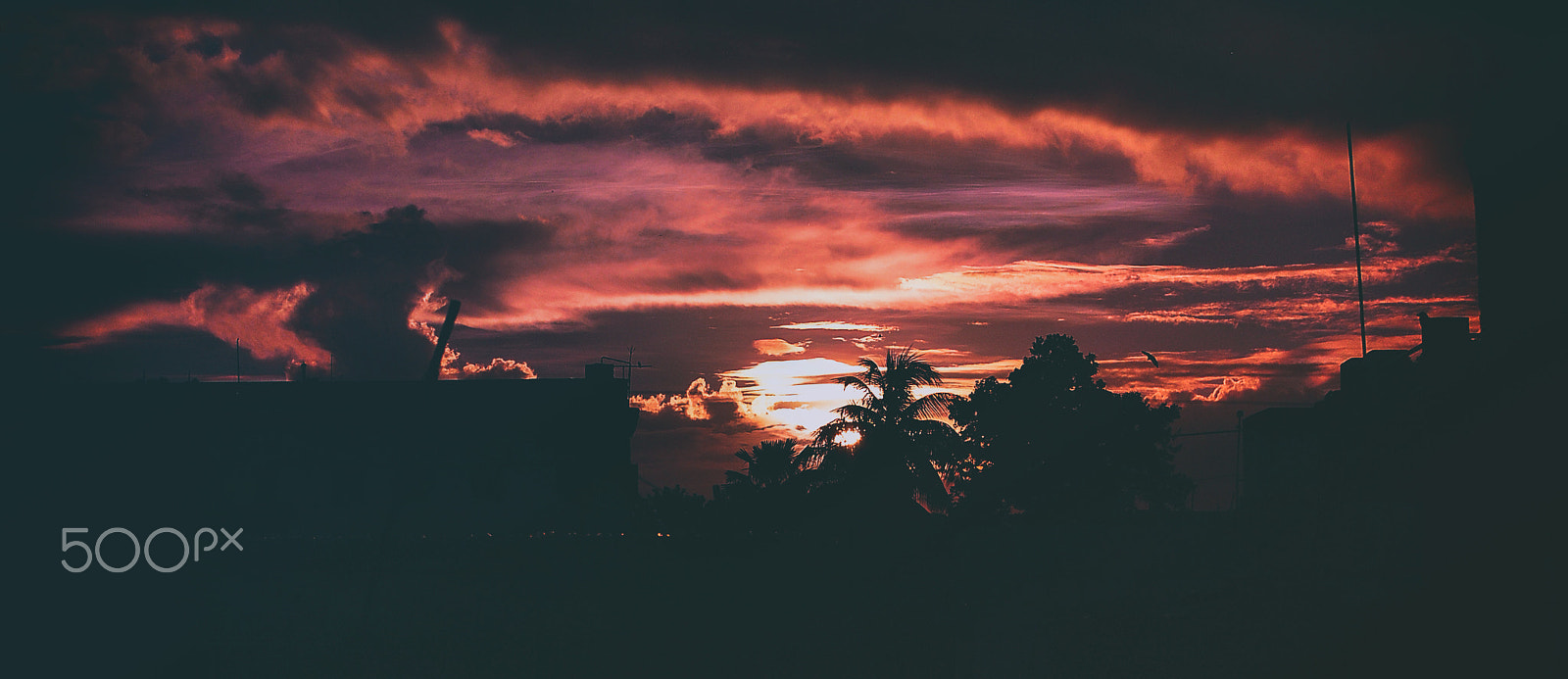 Nikon D3000 sample photo. || the dusk in the city || photography
