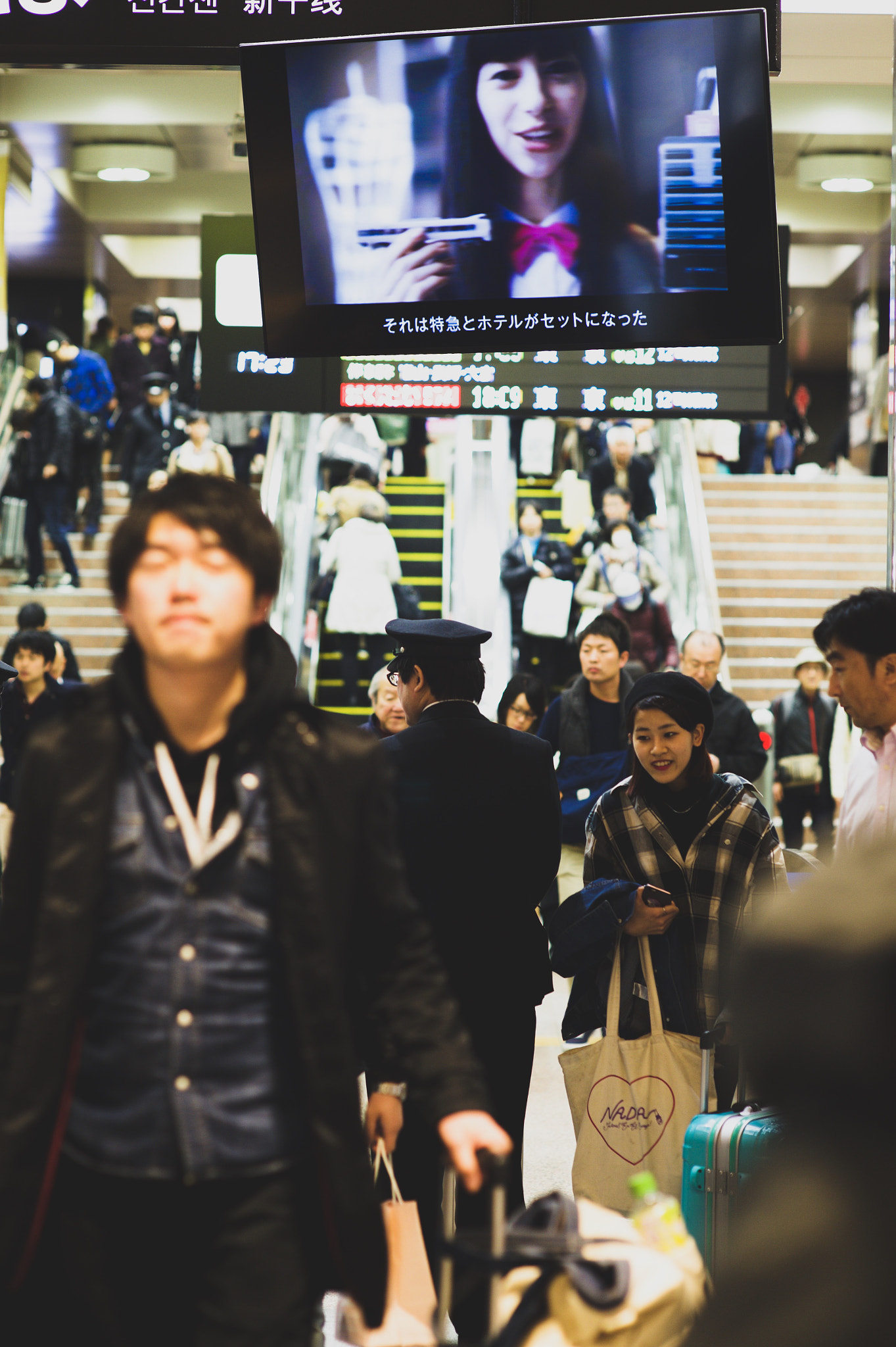 Nikon Df sample photo. Kanazawa station in japan photography