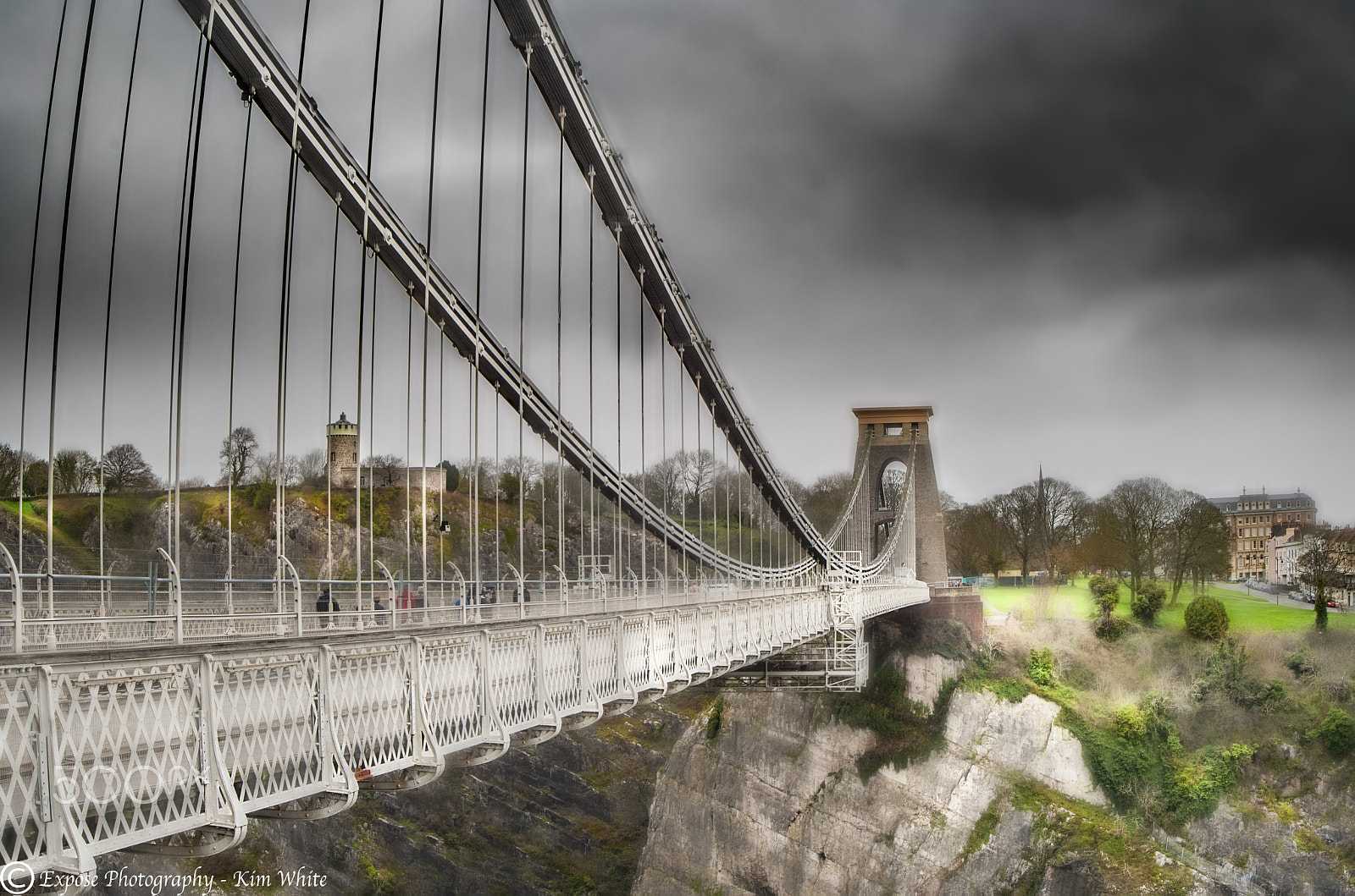 Nikon D500 sample photo. Clifton suspension bridge photography