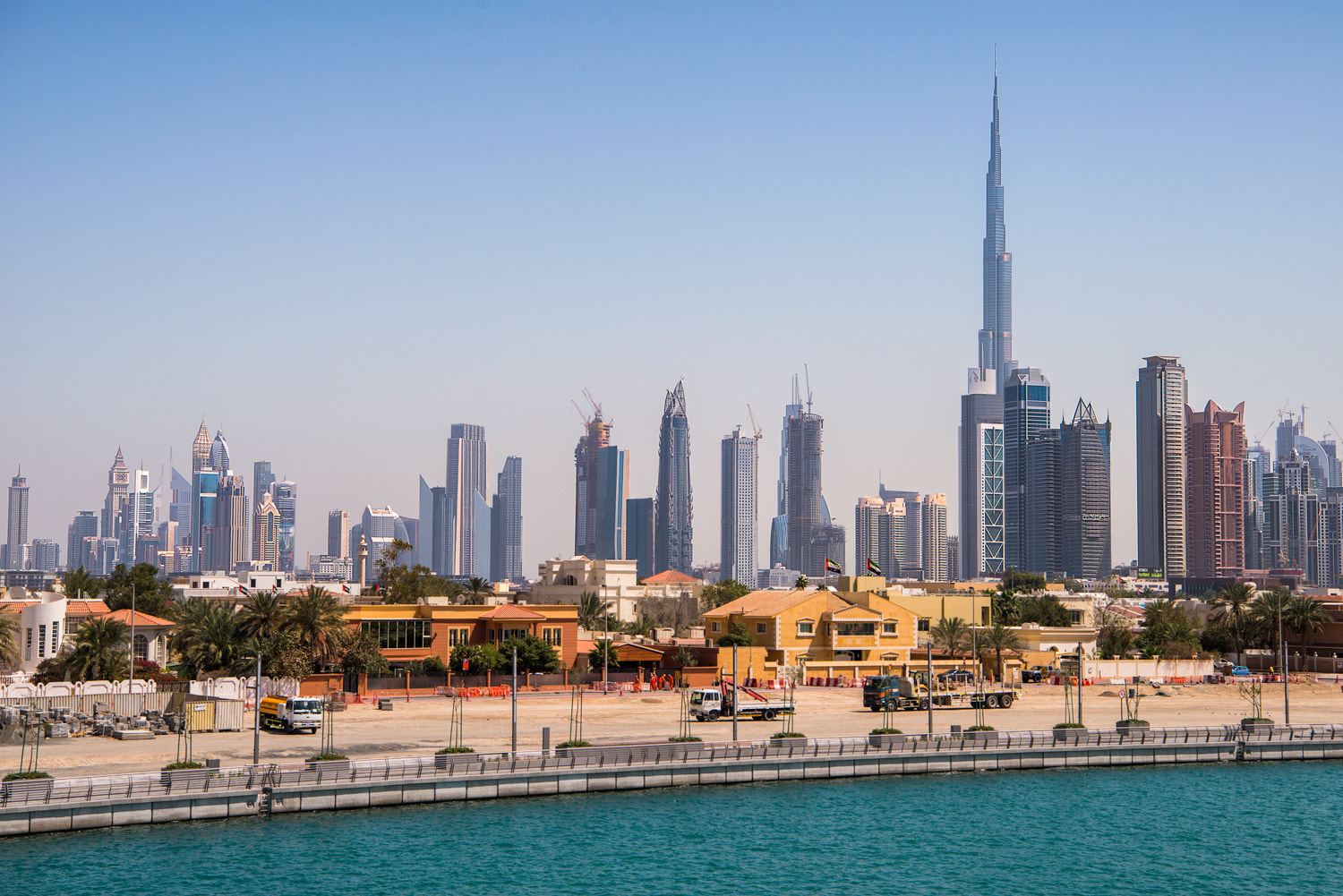 Nikon AF-S Nikkor 24-70mm F2.8E ED VR sample photo. Burj khalifa skyline photography