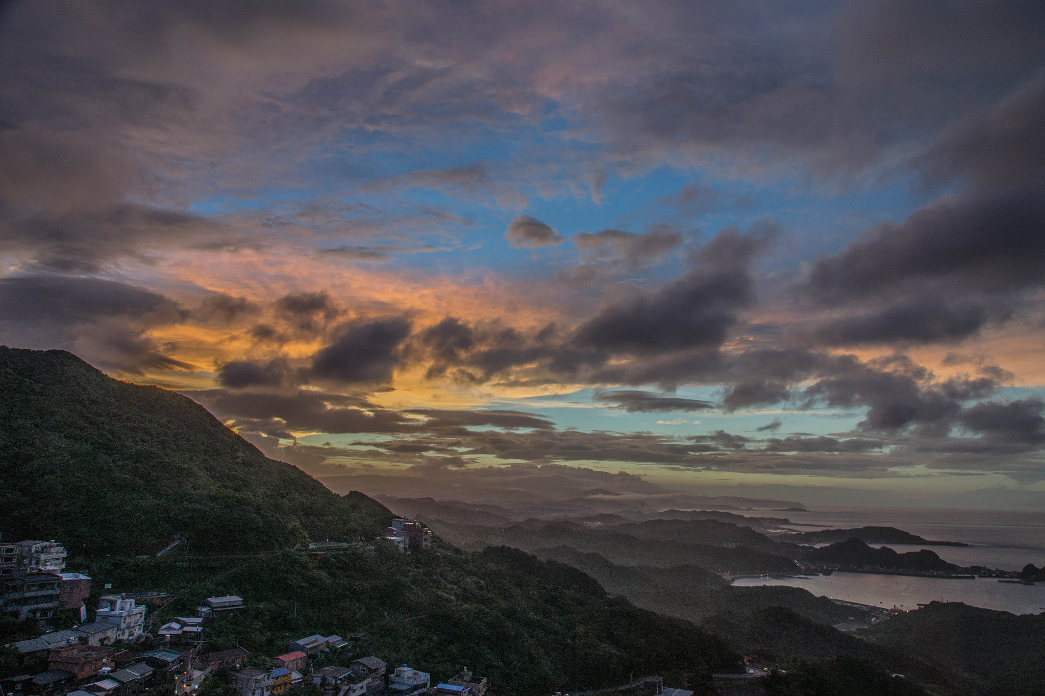 Sony Alpha DSLR-A550 sample photo. Jiufen, taiwan photography