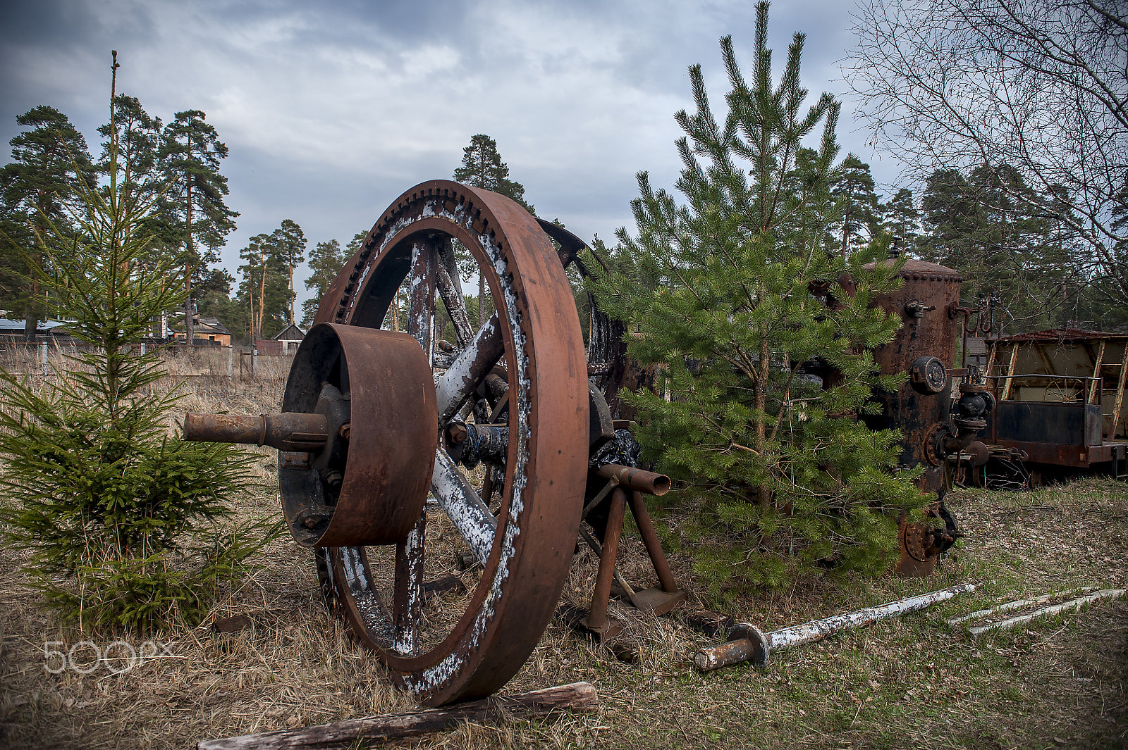 Nikon D3 sample photo. Flywheel photography