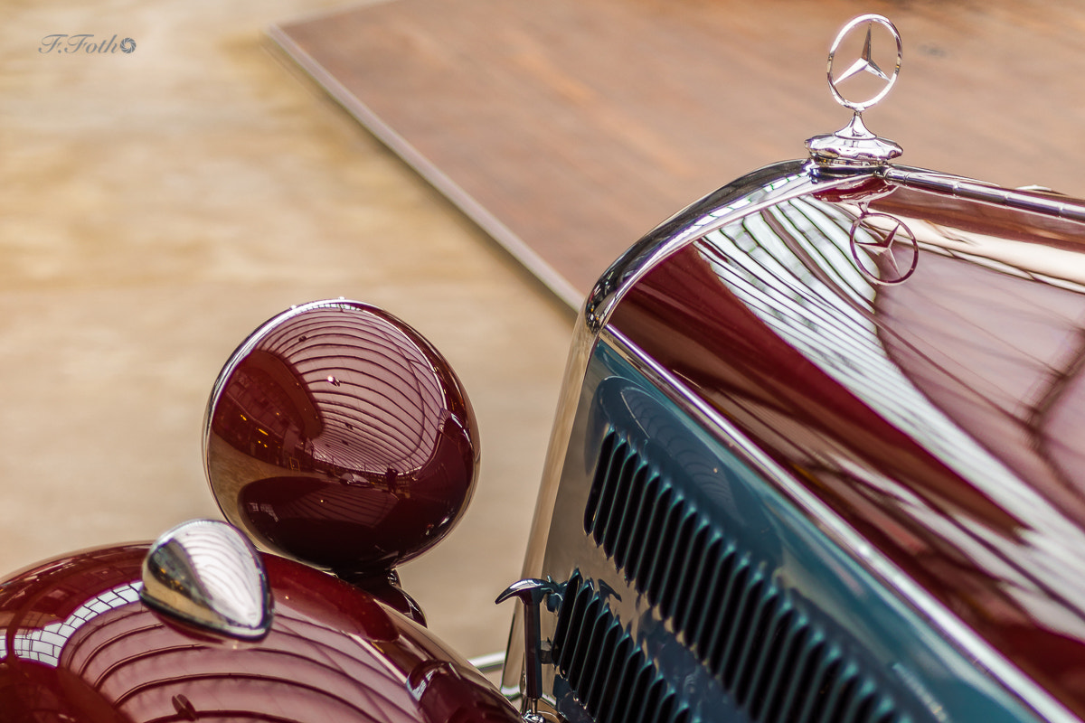 Canon EF 50mm F1.8 STM sample photo. Mercedes-benz oldtimer photography