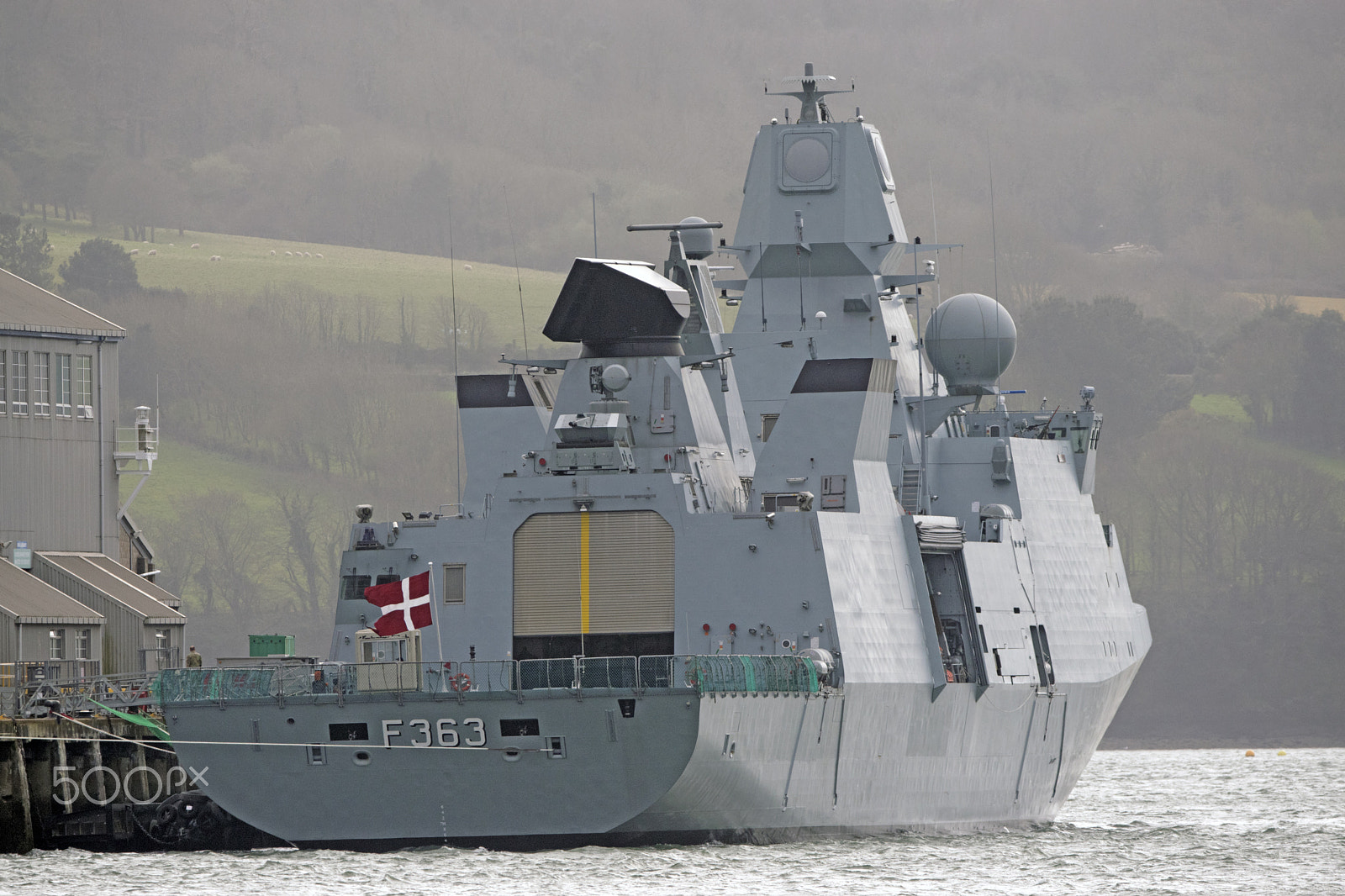 Nikon D3300 sample photo. Iver huitfeldt-class frigate photography