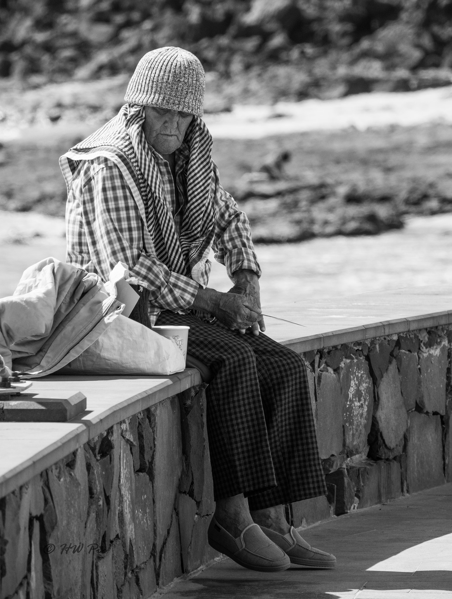 Olympus OM-D E-M1 sample photo. Old man photography