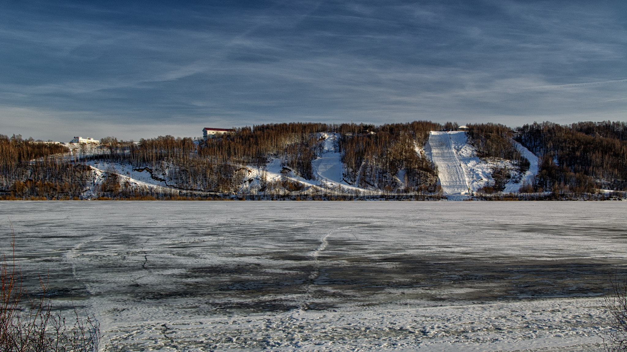 Nikon D5200 + Sigma 28-300mm F3.5-6.3 DG Macro sample photo. Still river photography