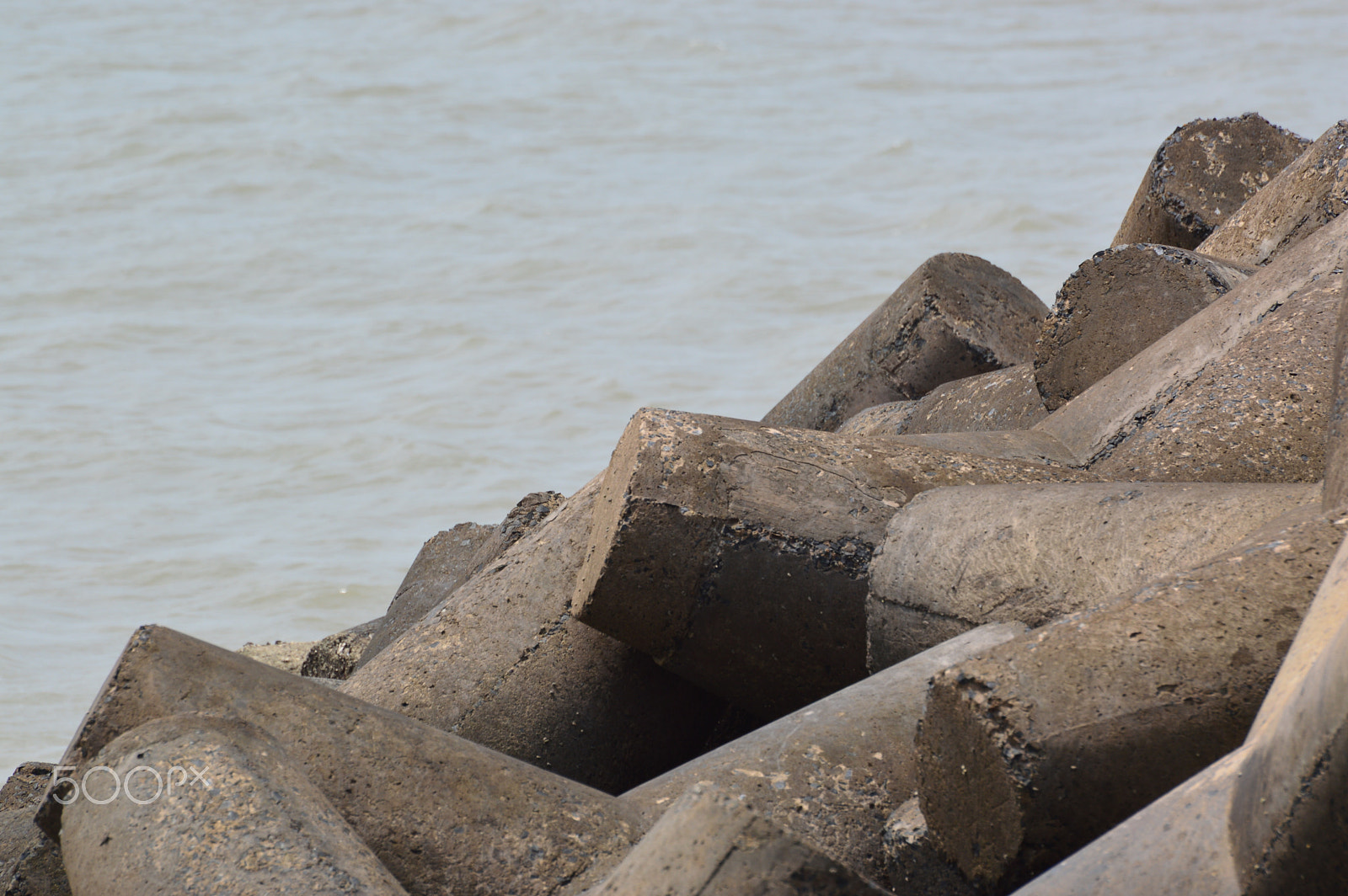 Nikon D3200 sample photo. Coastal concrete photography