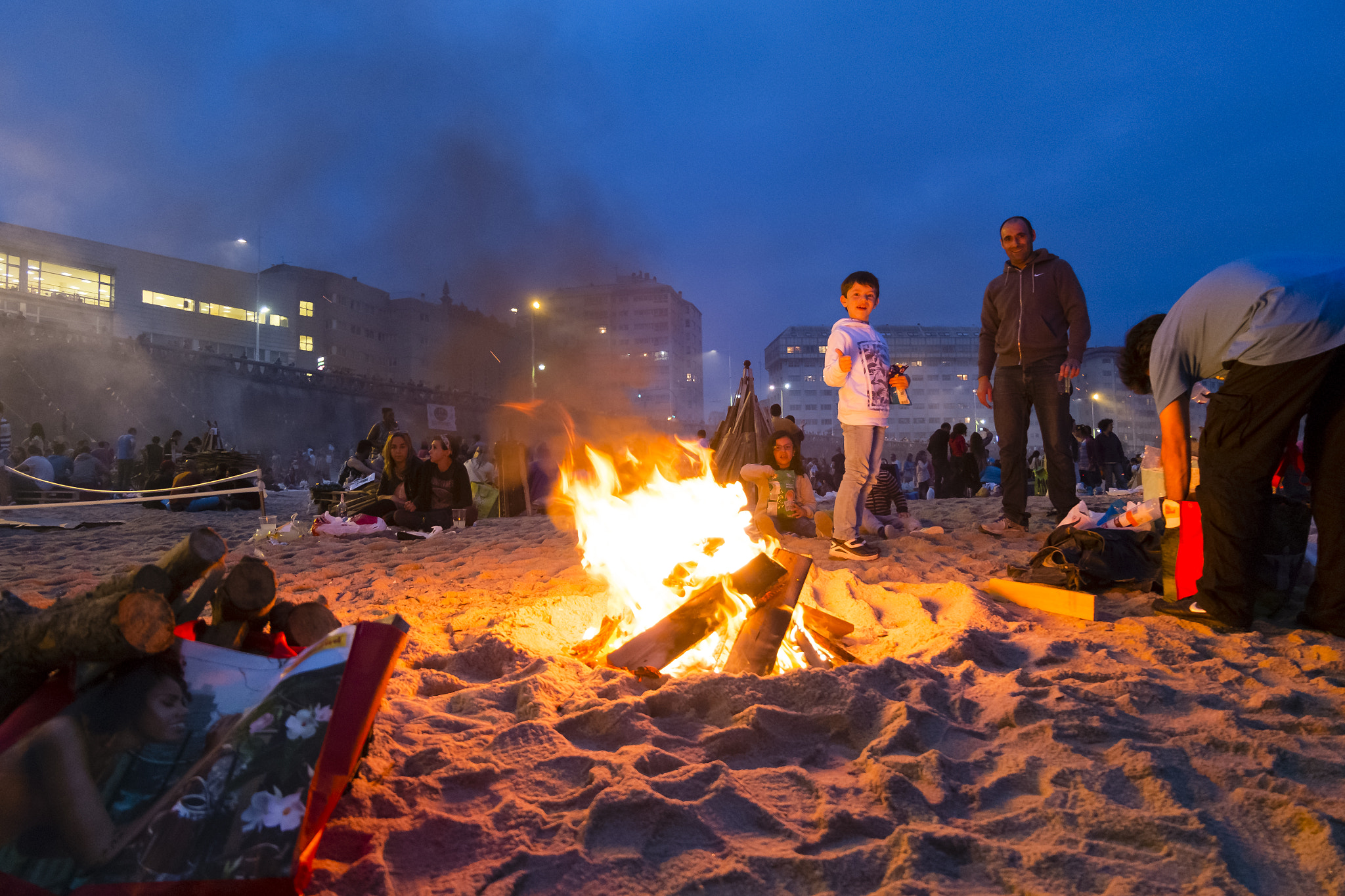 Fujifilm XC 16-50mm F3.5-5.6 OIS sample photo. San juan en la playa riazor photography