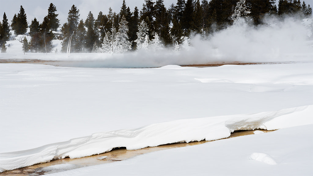 Nikon D500 + Sigma 18-35mm F1.8 DC HSM Art sample photo. Winter yellowstone photography