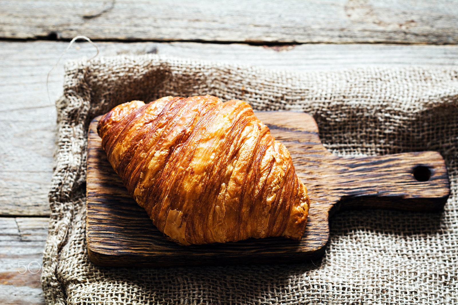 Nikon D7100 + Nikon AF-S Nikkor 50mm F1.4G sample photo. Croissant photography