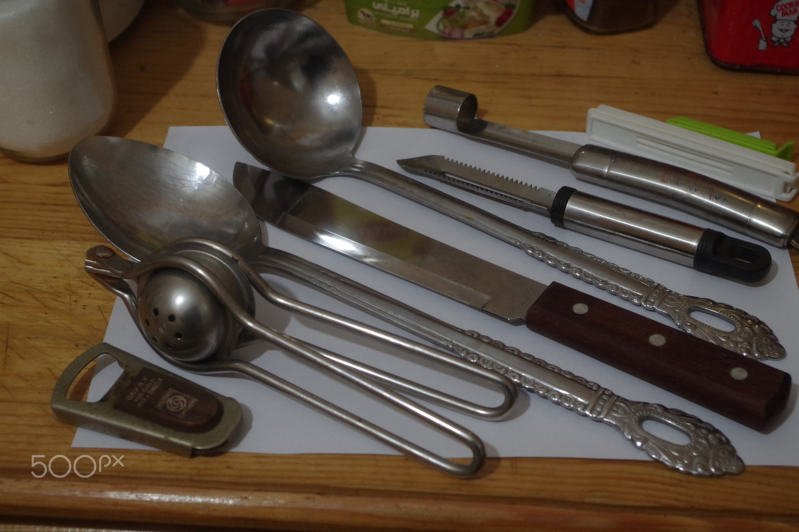 Pentax K-S1 sample photo. Kitchen tools photography