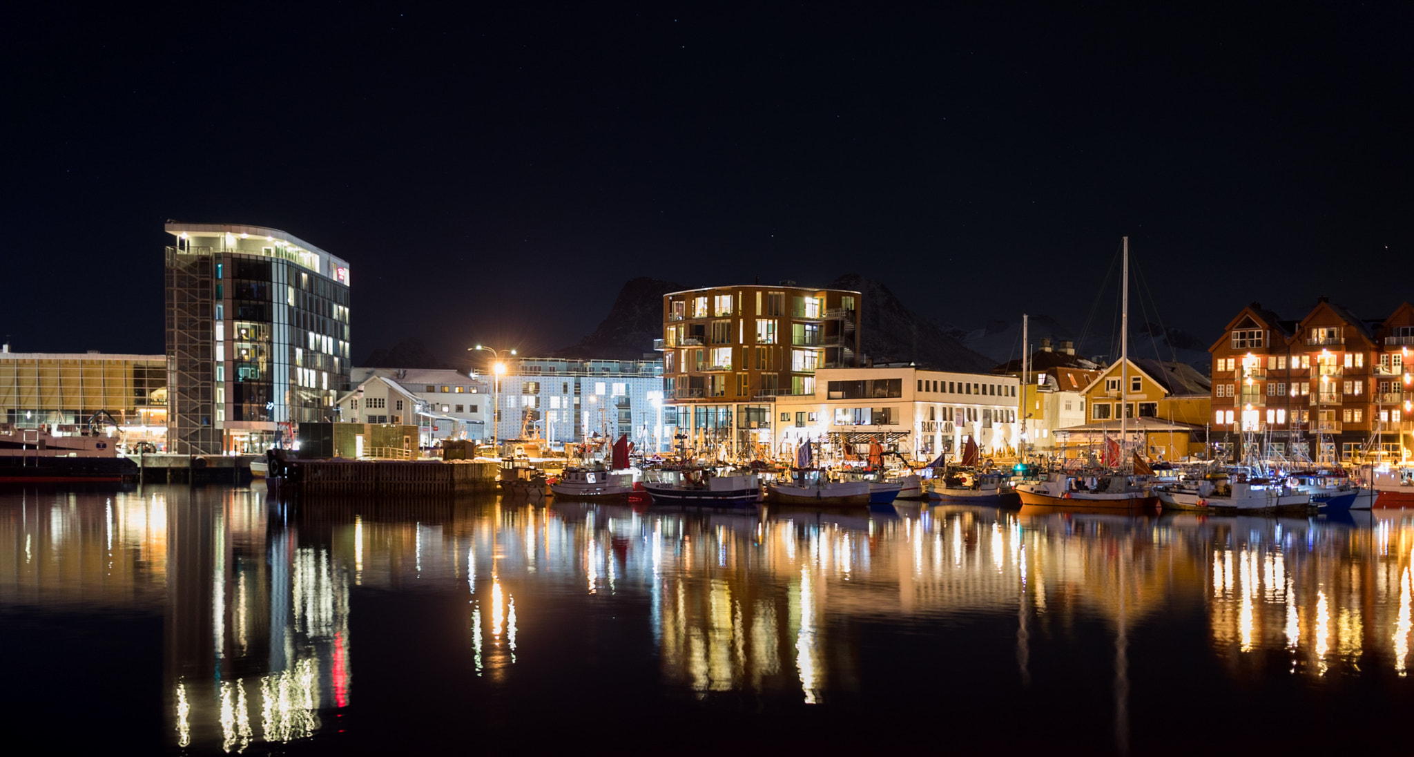 Canon EF 40mm F2.8 STM sample photo. Svolvær reflections photography