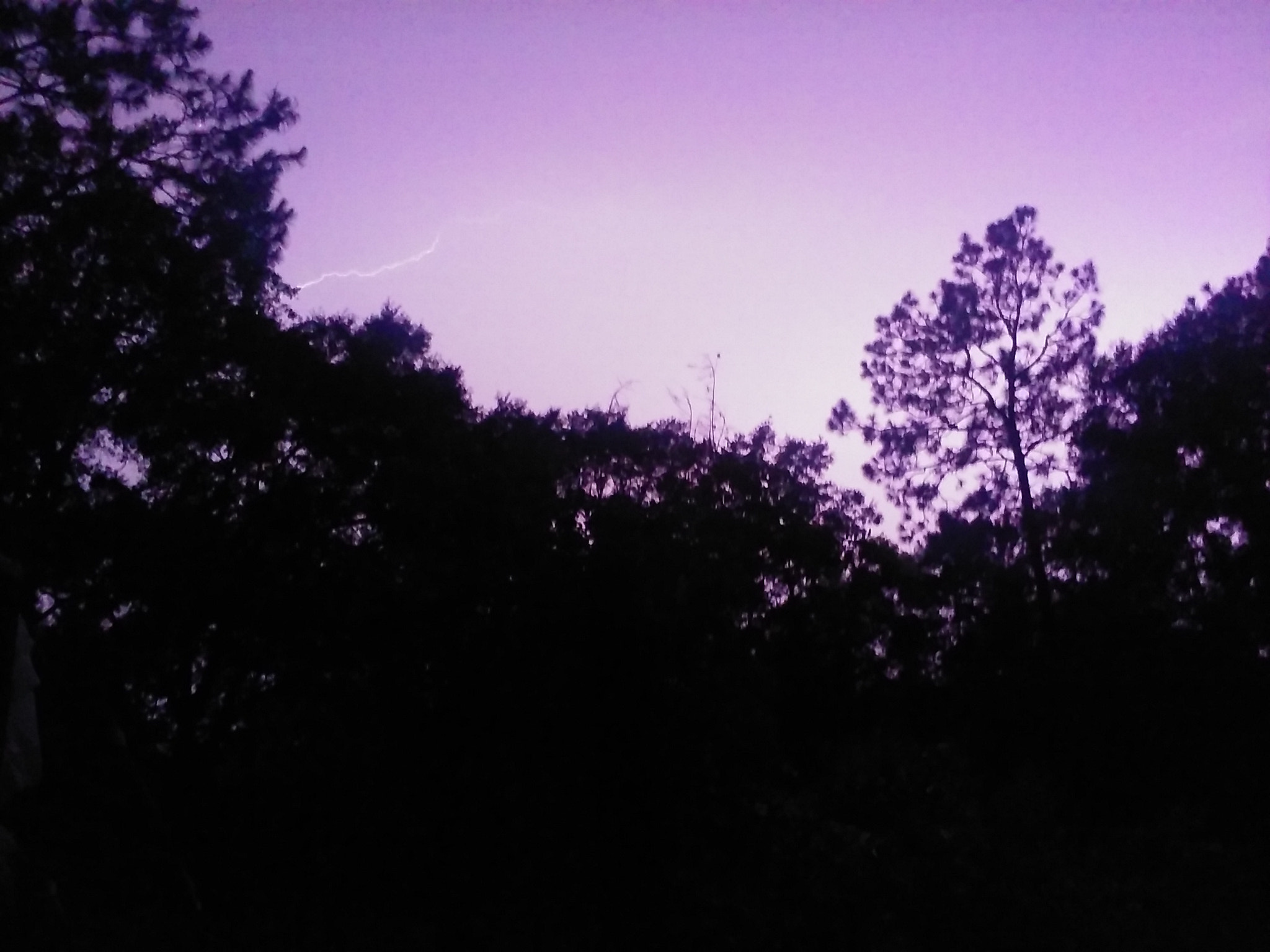 LG LEON 4G LTE sample photo. Caught the lightening photography