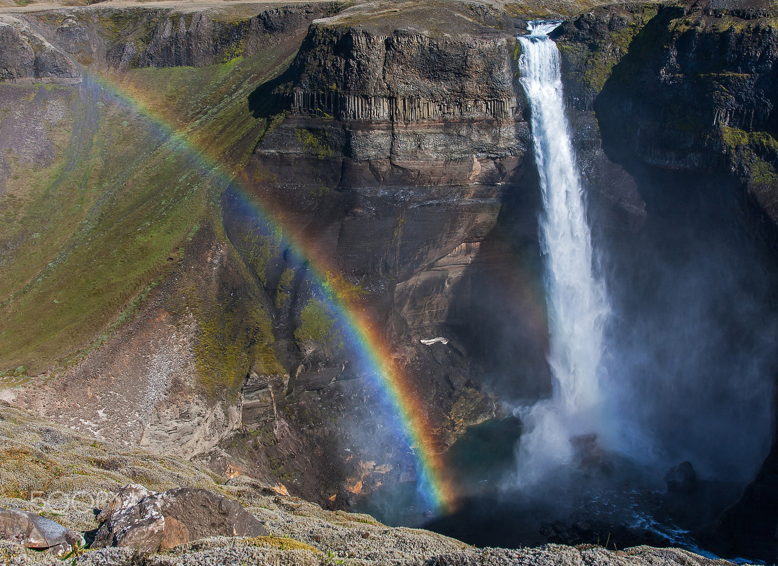 Canon EOS 40D sample photo. Waterfall iceland photography