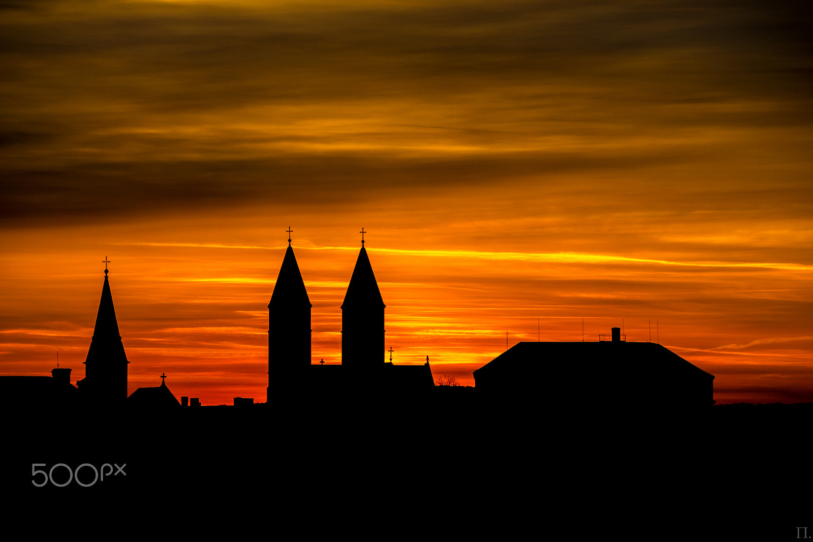 Canon EOS 1100D (EOS Rebel T3 / EOS Kiss X50) sample photo. Castle of veszprém at sunset photography
