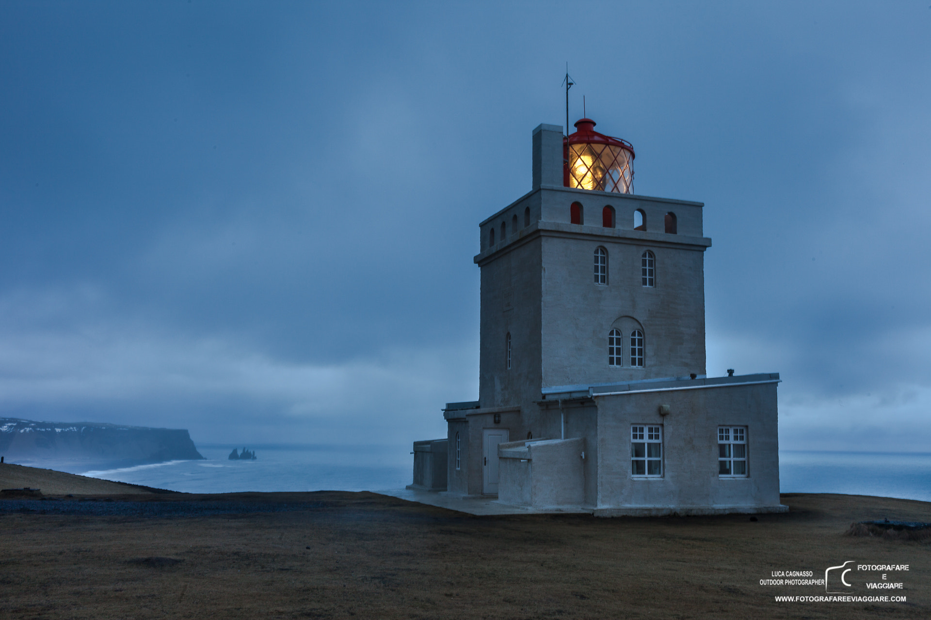 Canon EOS 5D Mark II sample photo. Dyrhólaey lighthouse photography