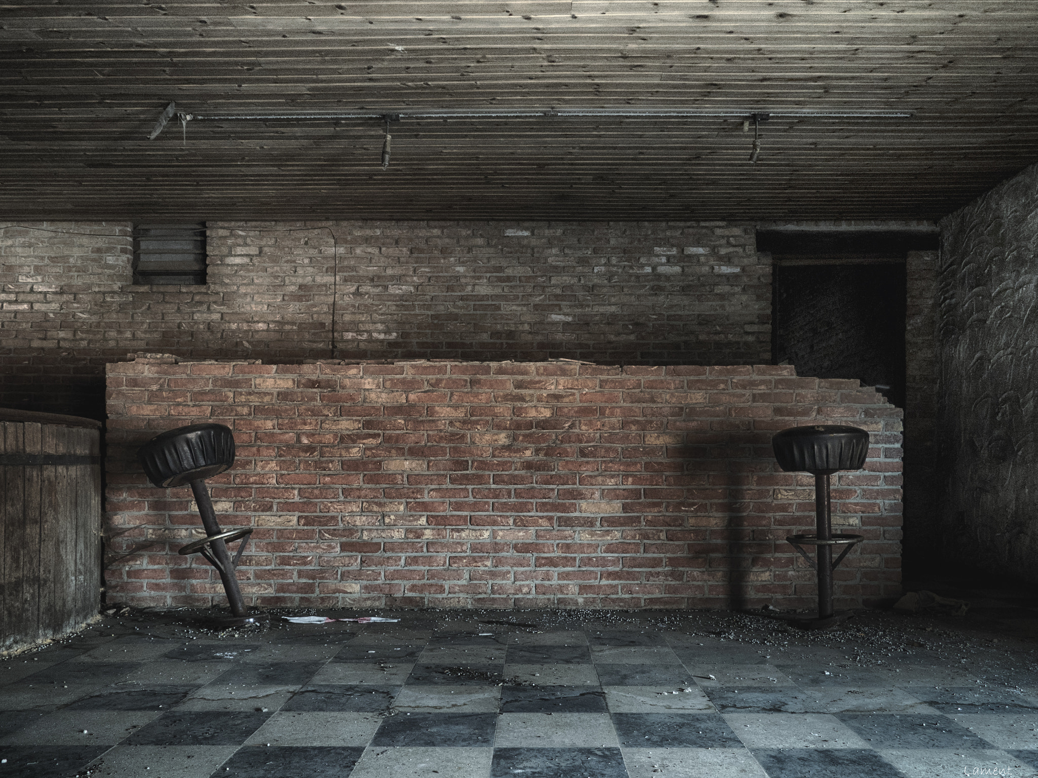 Olympus PEN E-PL7 sample photo. Abandoned brewery photography