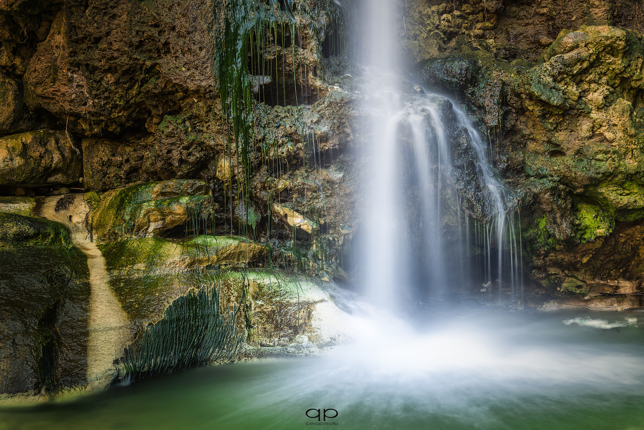 Nikon D610 + Nikon AF Nikkor 24-85mm F2.8-4D IF sample photo. Hare jumping waterfall photography