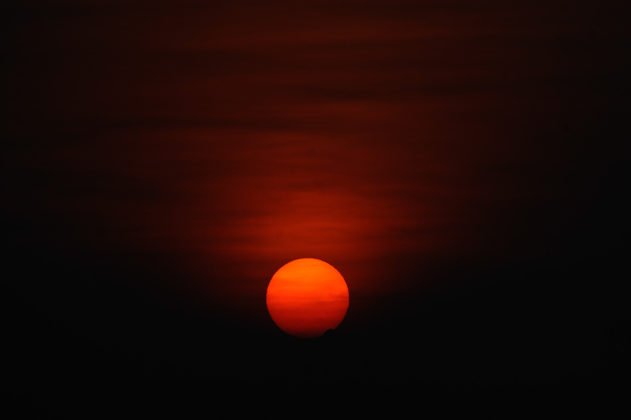 Nikon D3S sample photo. Fire sunset photography