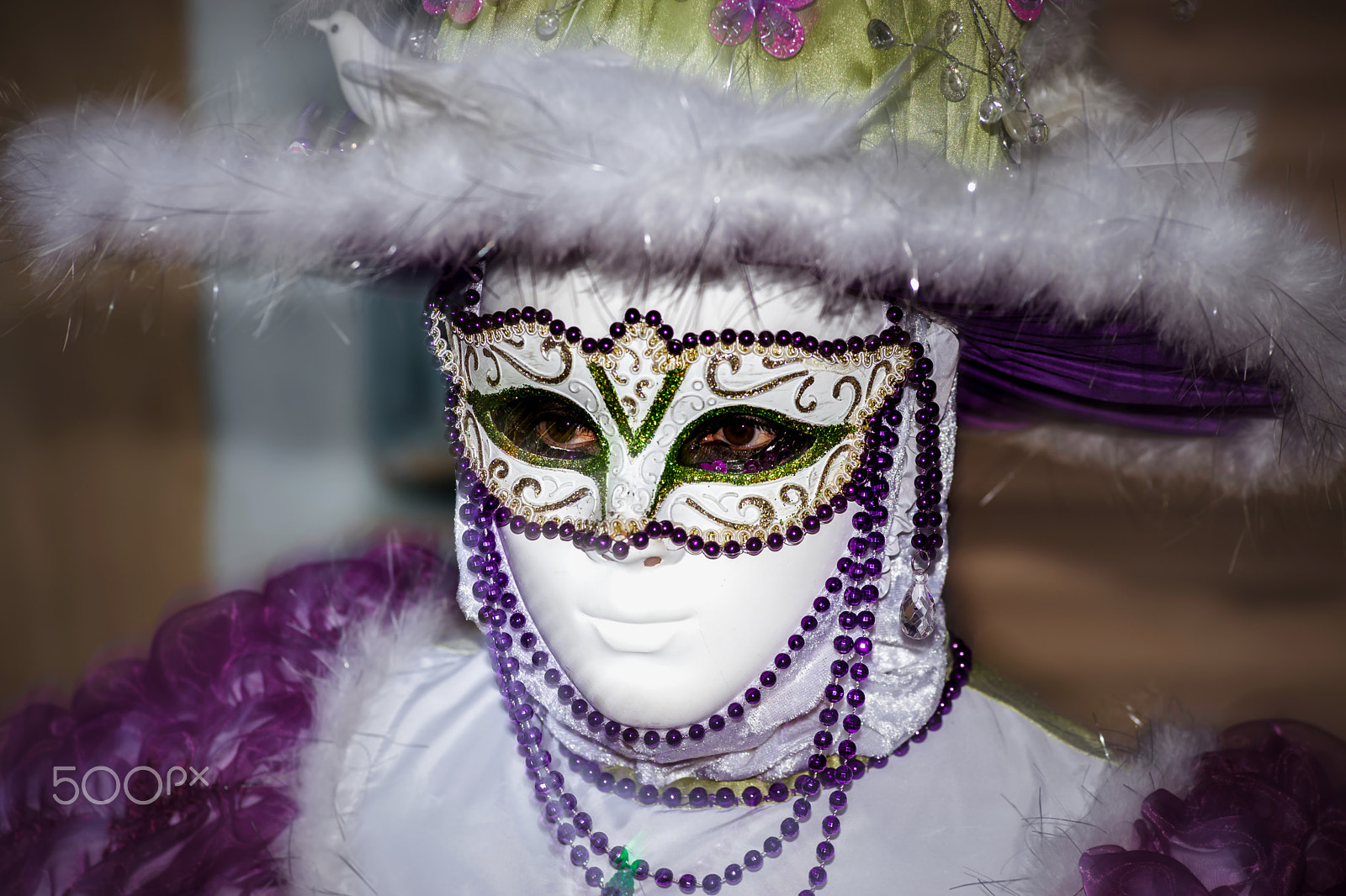 Minolta AF 80-200mm F2.8 HS-APO G sample photo. Editorial, 4 march 2017: rosheim, france: venetian carnival mask photography