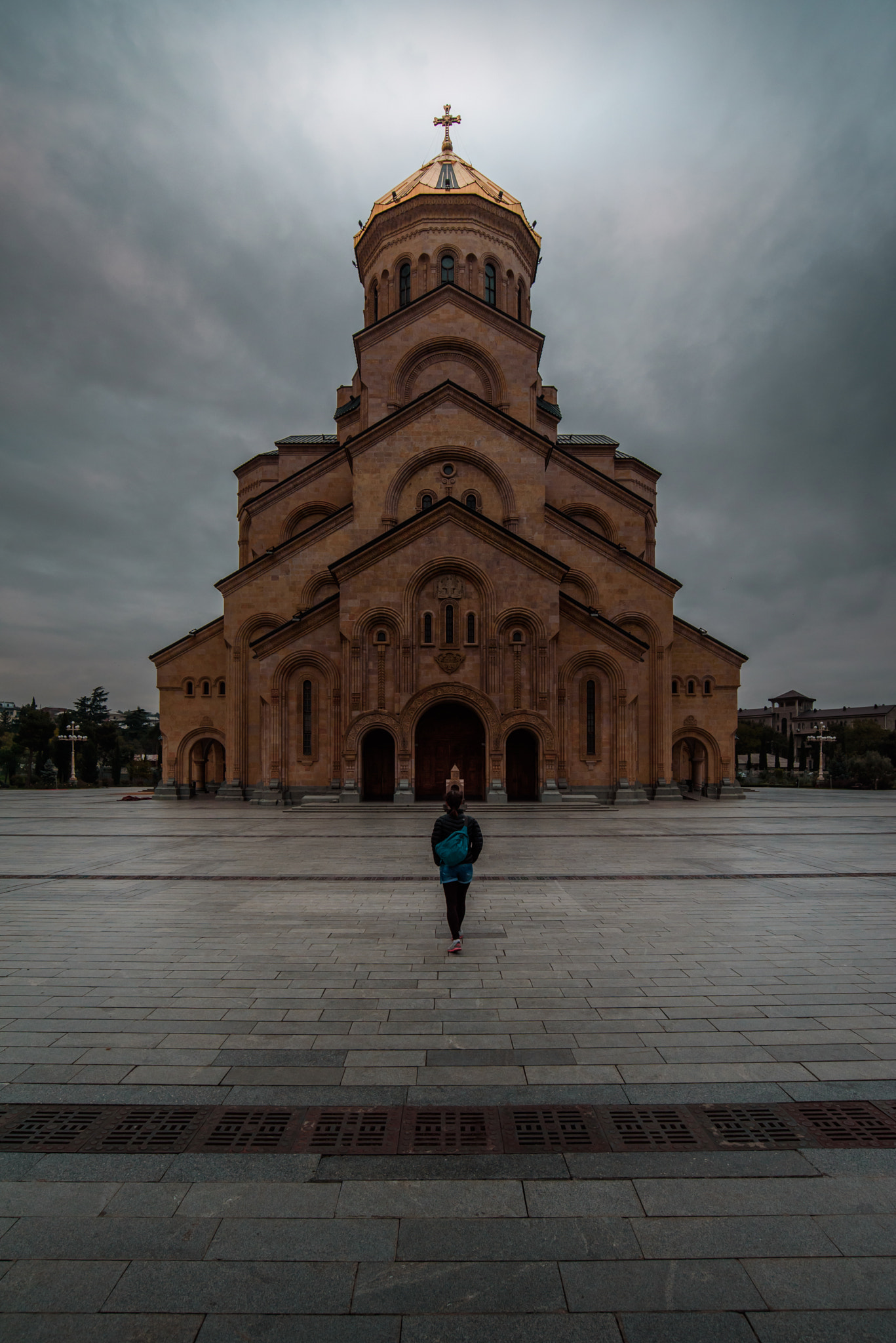 Nikon AF-S Nikkor 18-35mm F3.5-4.5G ED sample photo. Church in tbilisi photography
