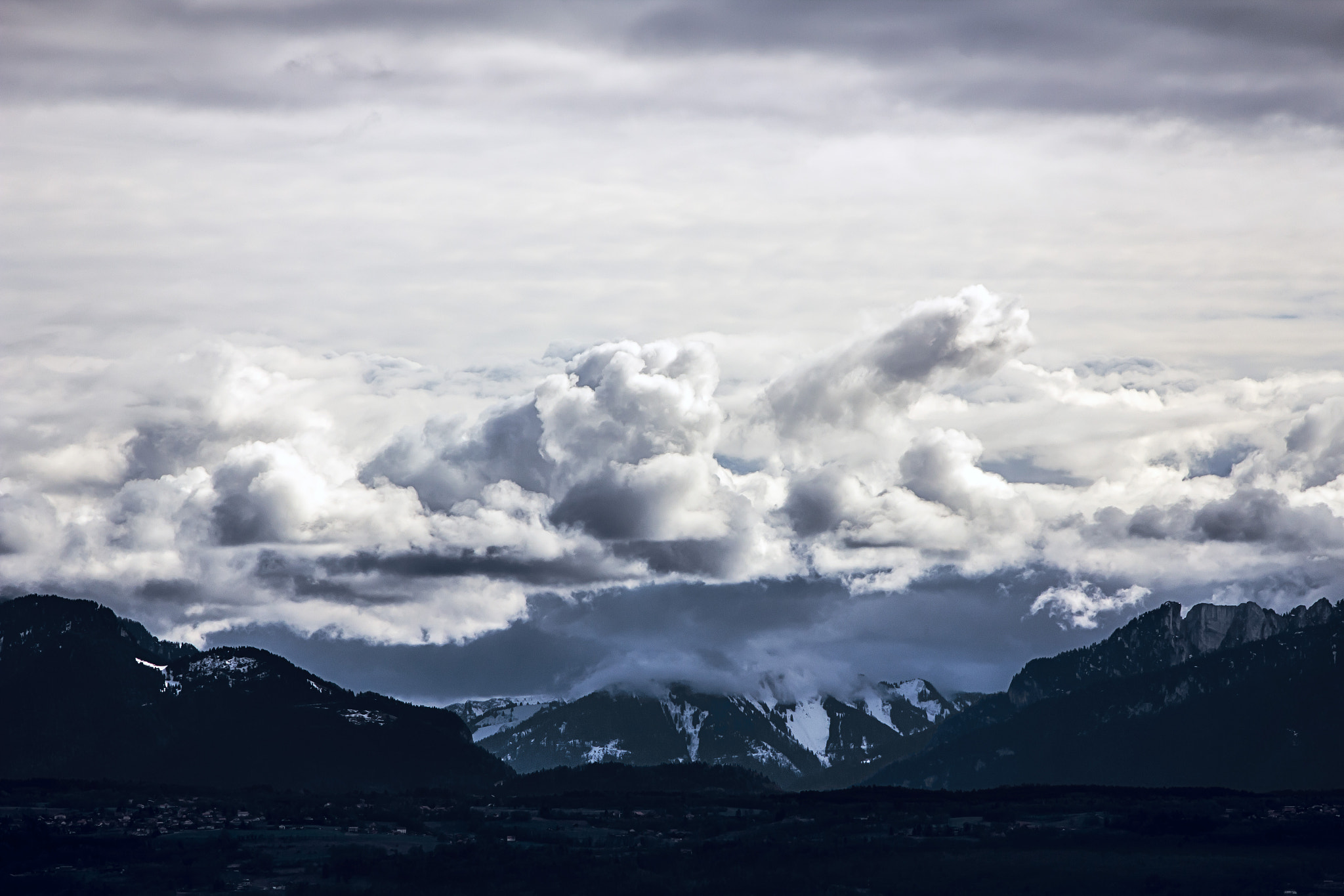 Canon EF 90-300mm F4.5-5.6 USM sample photo. Clouds photography