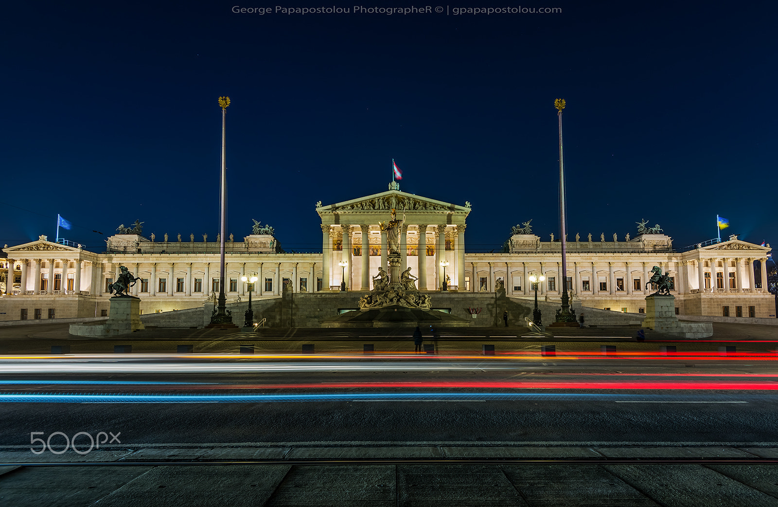 Nikon D610 sample photo. Austrian parliament photography