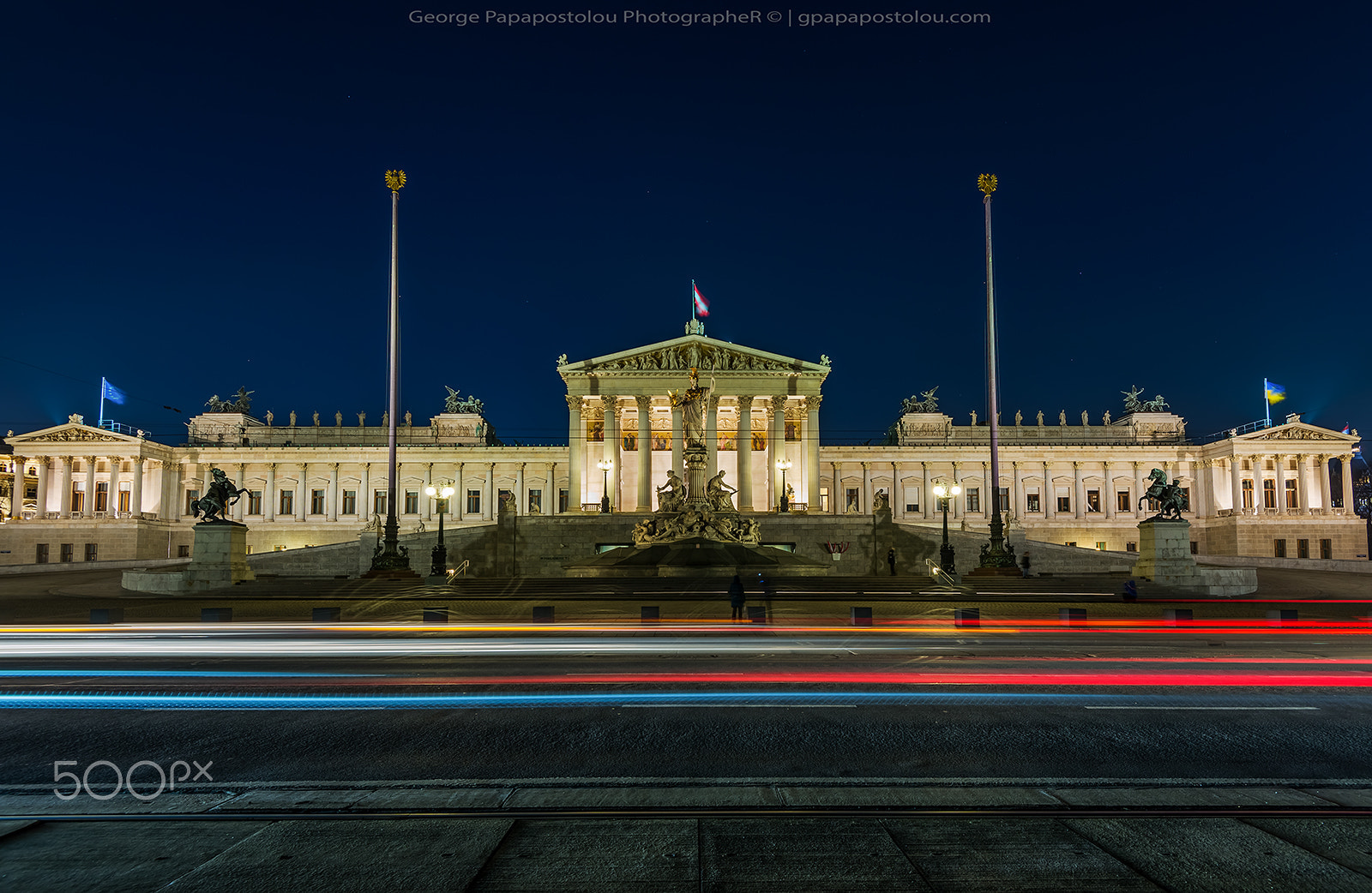 Nikon AF-S Nikkor 16-35mm F4G ED VR sample photo. Austrian parliament photography
