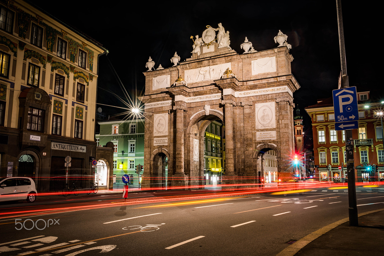 Nikon D750 + Nikon AF-S Nikkor 28mm F1.8G sample photo. Innsbruck city photography