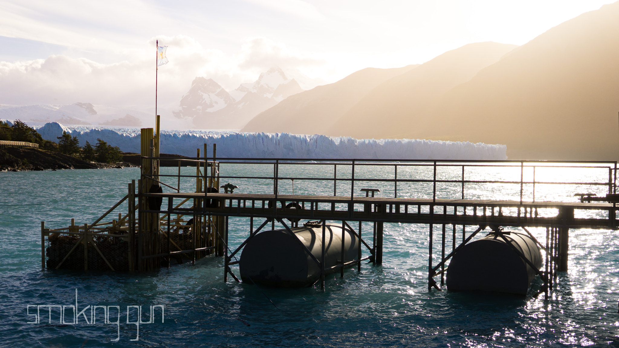 Sony a6000 sample photo. Pier at perito moreno gletsjer photography