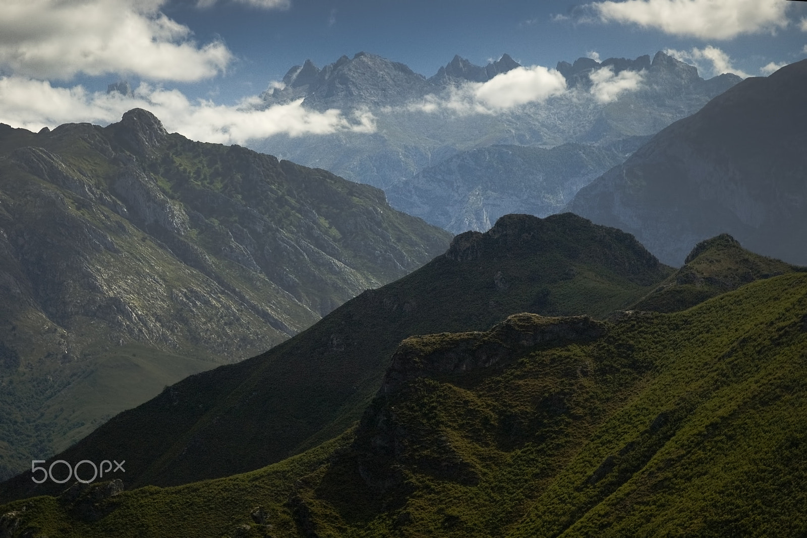 Nikon D70 sample photo. Picos de europa photography