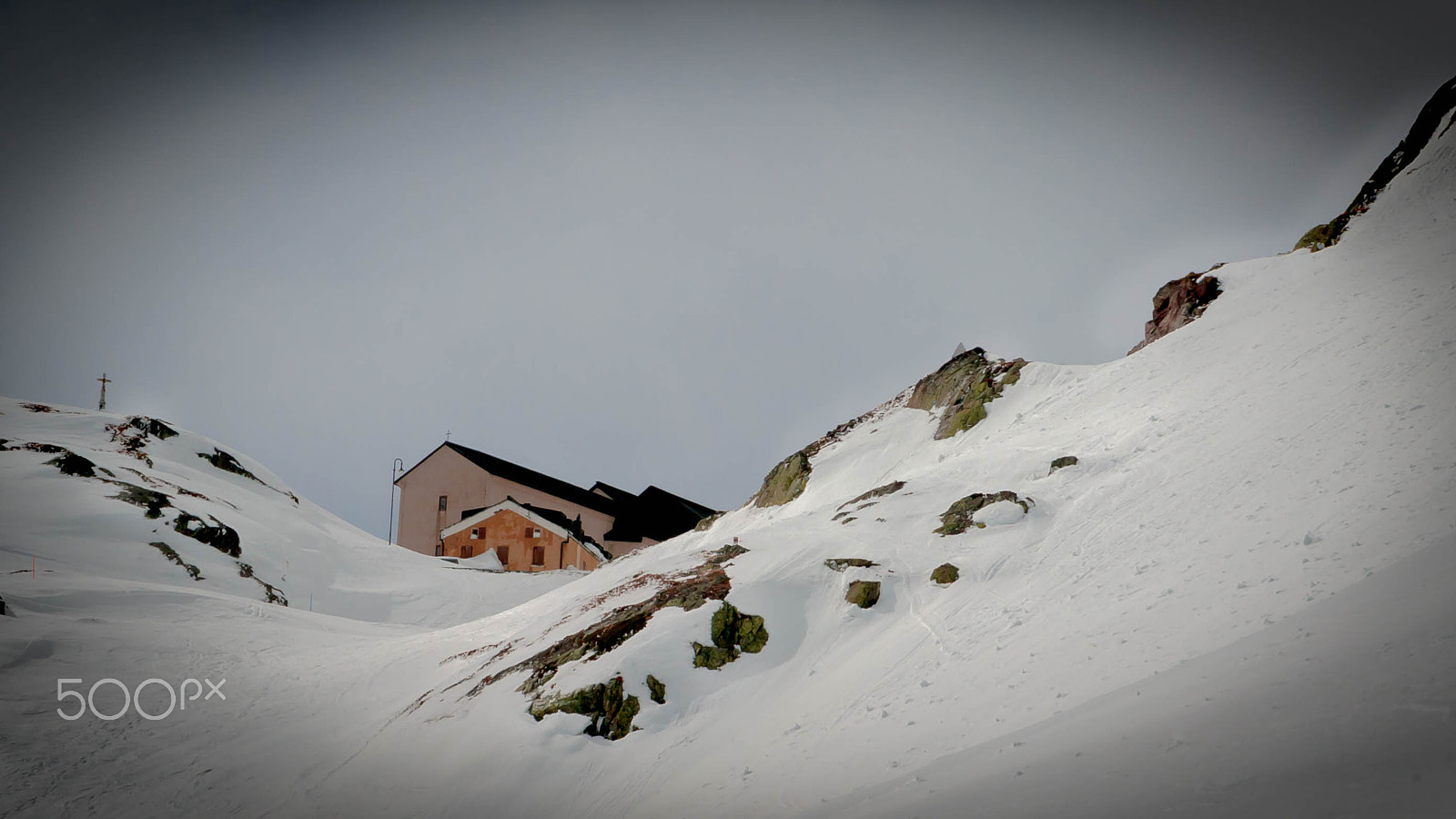 Nikon D700 sample photo. Le col du grand saint-bernard photography