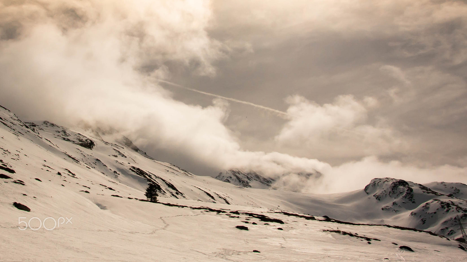 Nikon D700 sample photo. Le col du grand saint-bernard photography