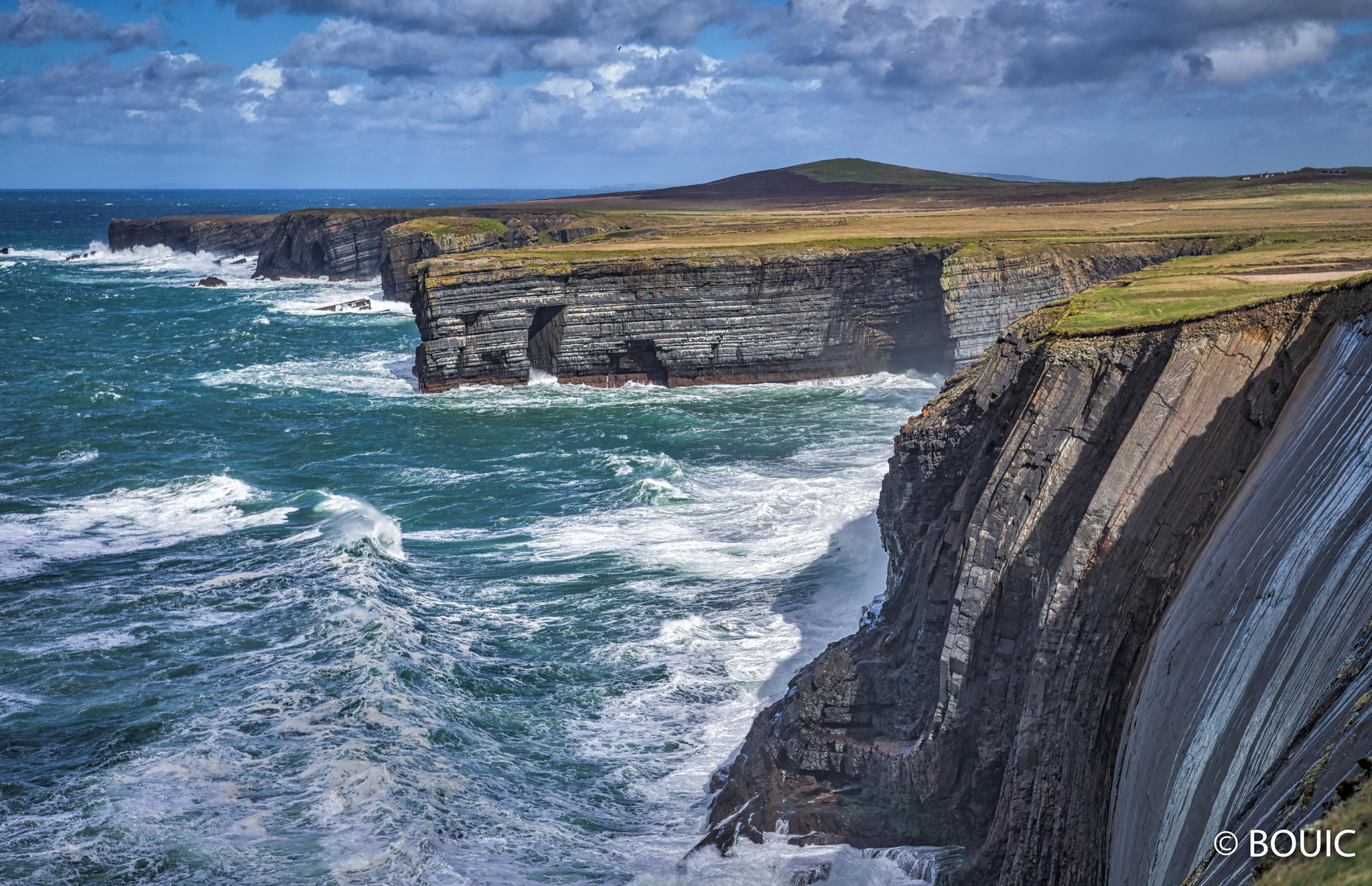 Leica S (TYP 006) sample photo. Rough seas at loop head photography