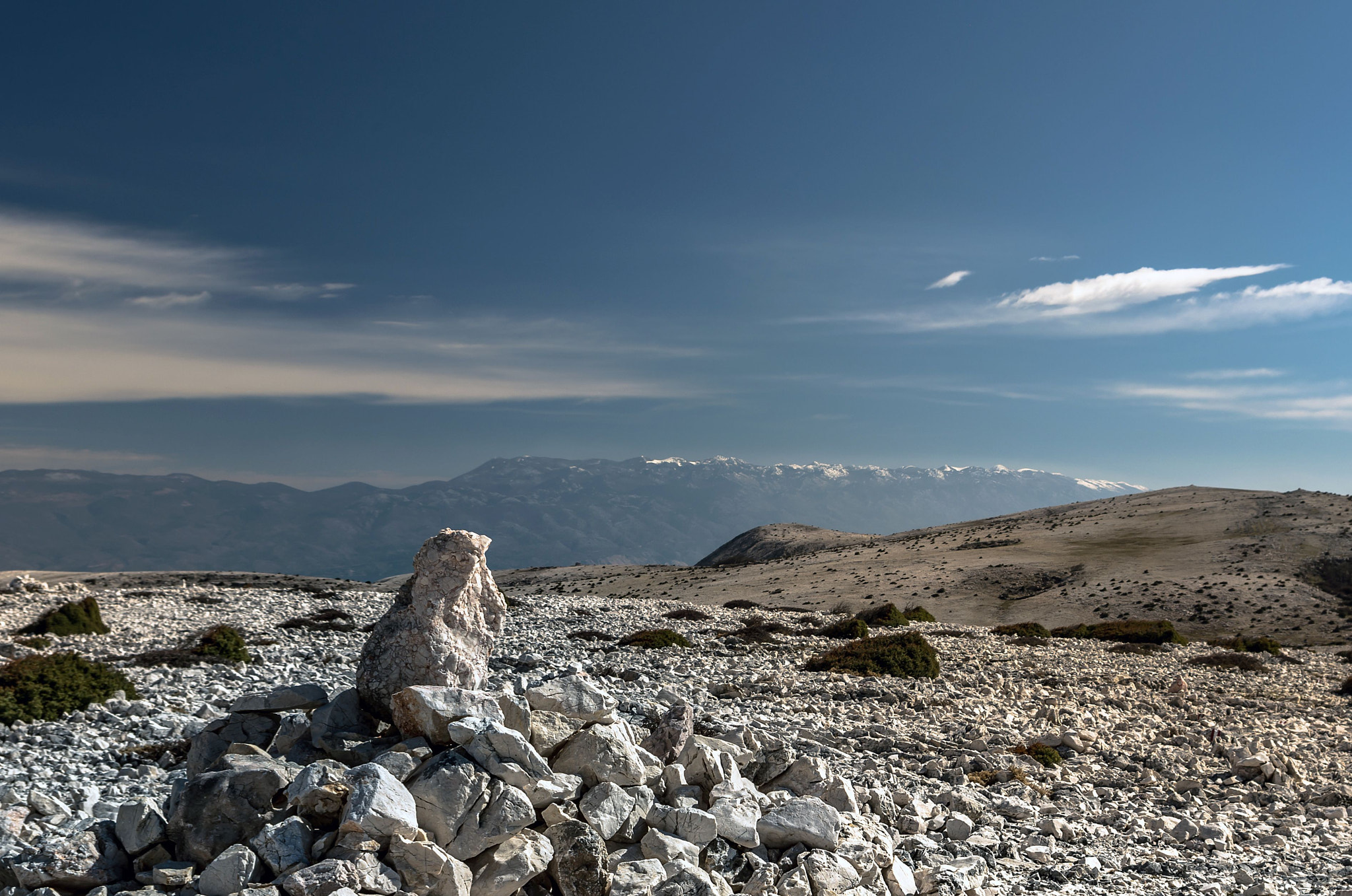 Pentax smc DA 18-55mm F3.5-5.6 AL WR sample photo. View from krka on velebit photography