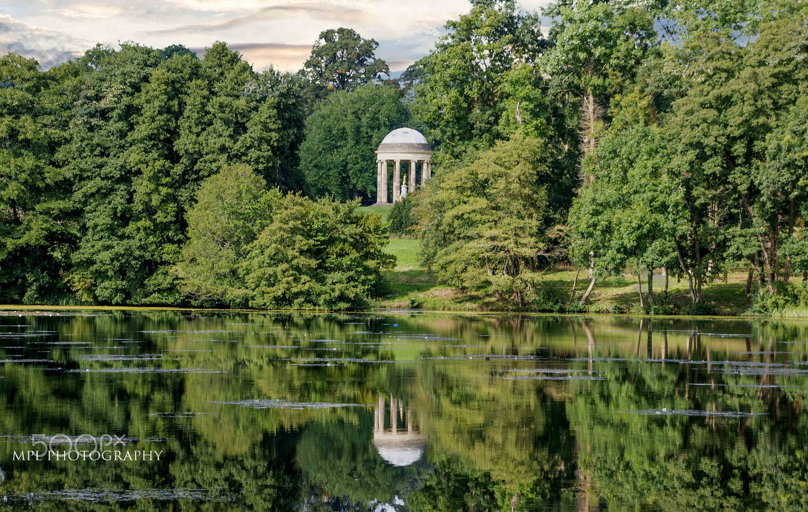 Nikon D750 sample photo. Stowe temple reflection with sig final photography
